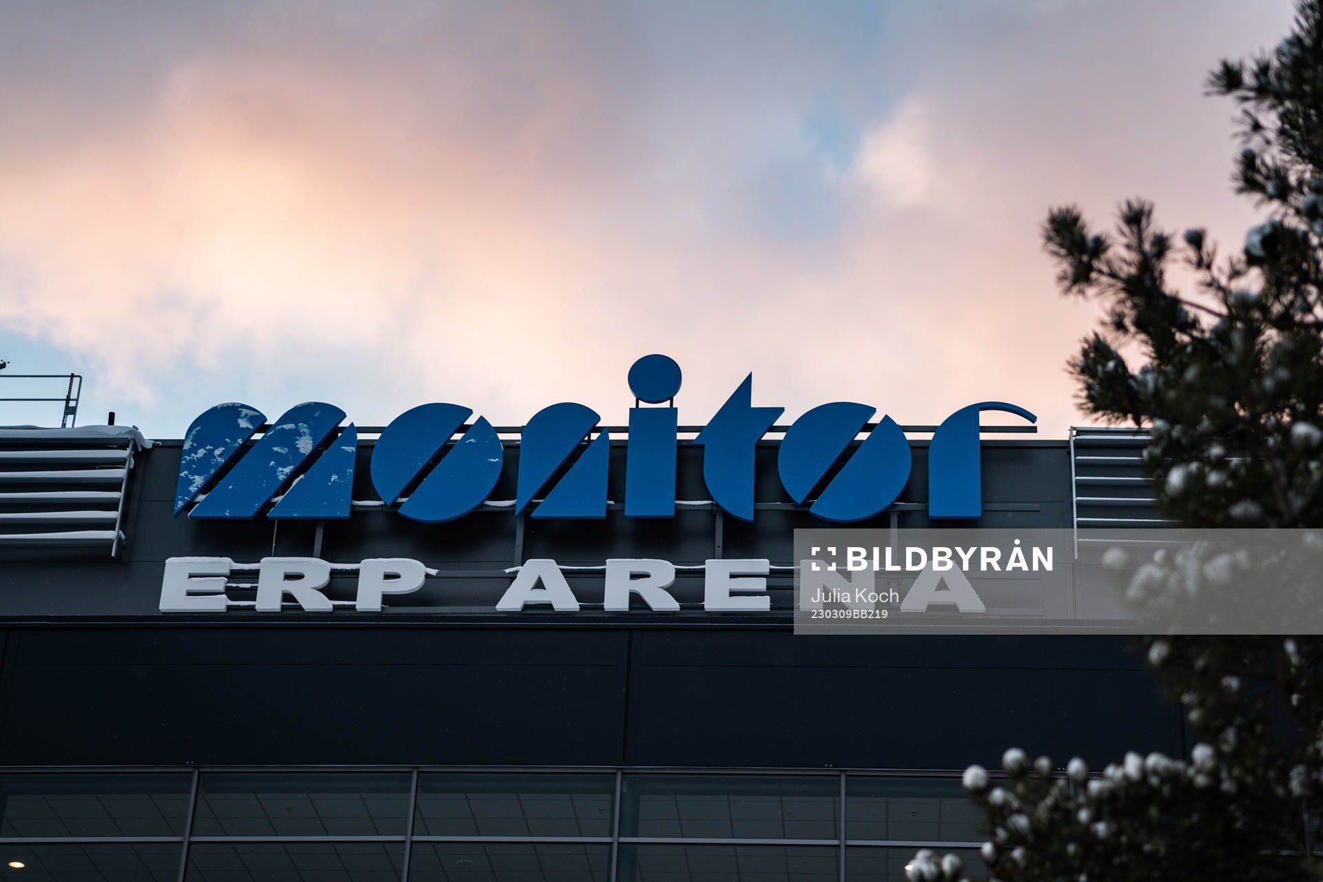 Vy över Monitor ERP Arena