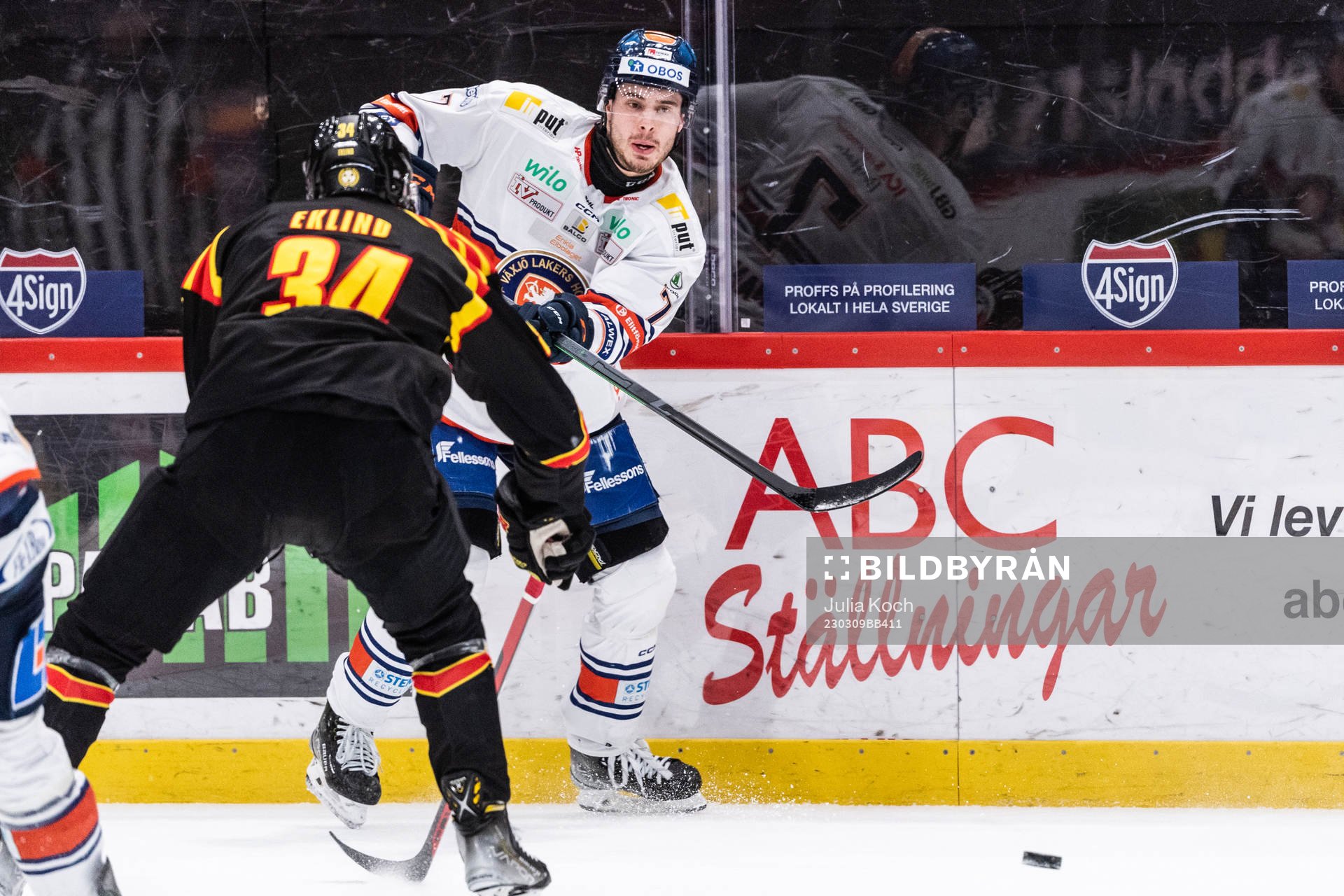 Växjös Hardy Häman Aktell och Brynäs Oscar Eklind