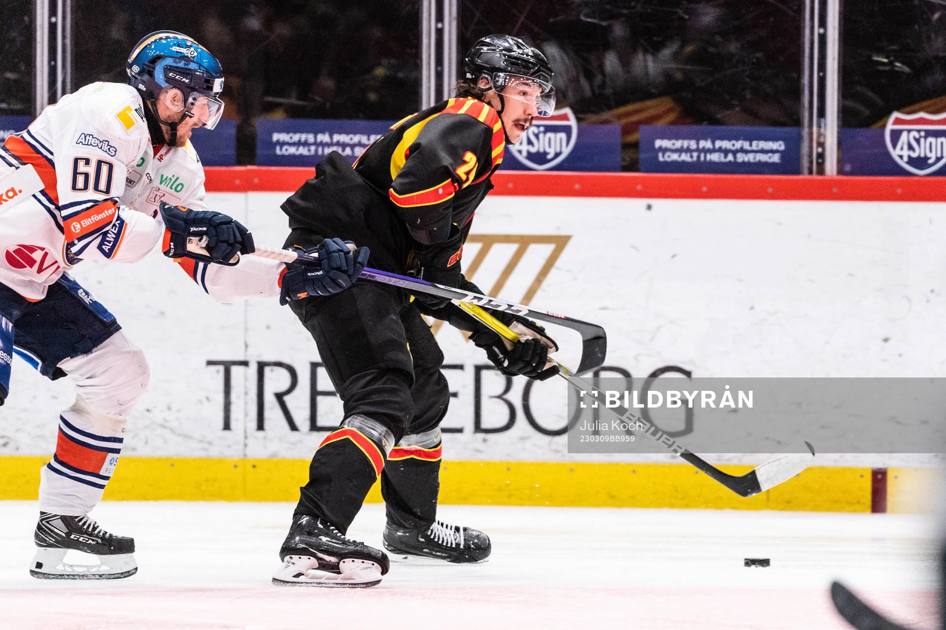 Växjös Erik Josefsson och Brynäs Hannes Björninen