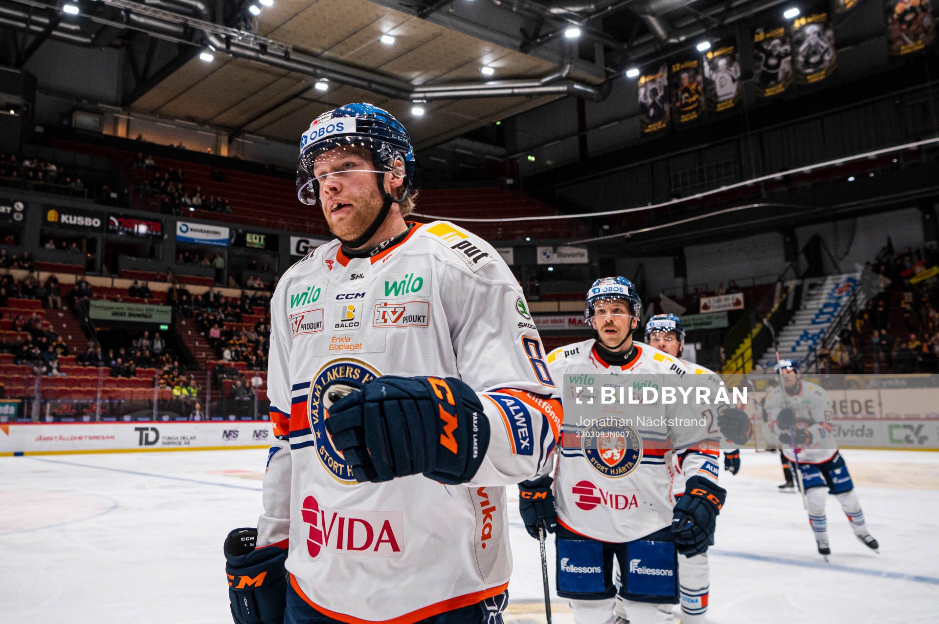 Växjös Ludvig Claesson jublar