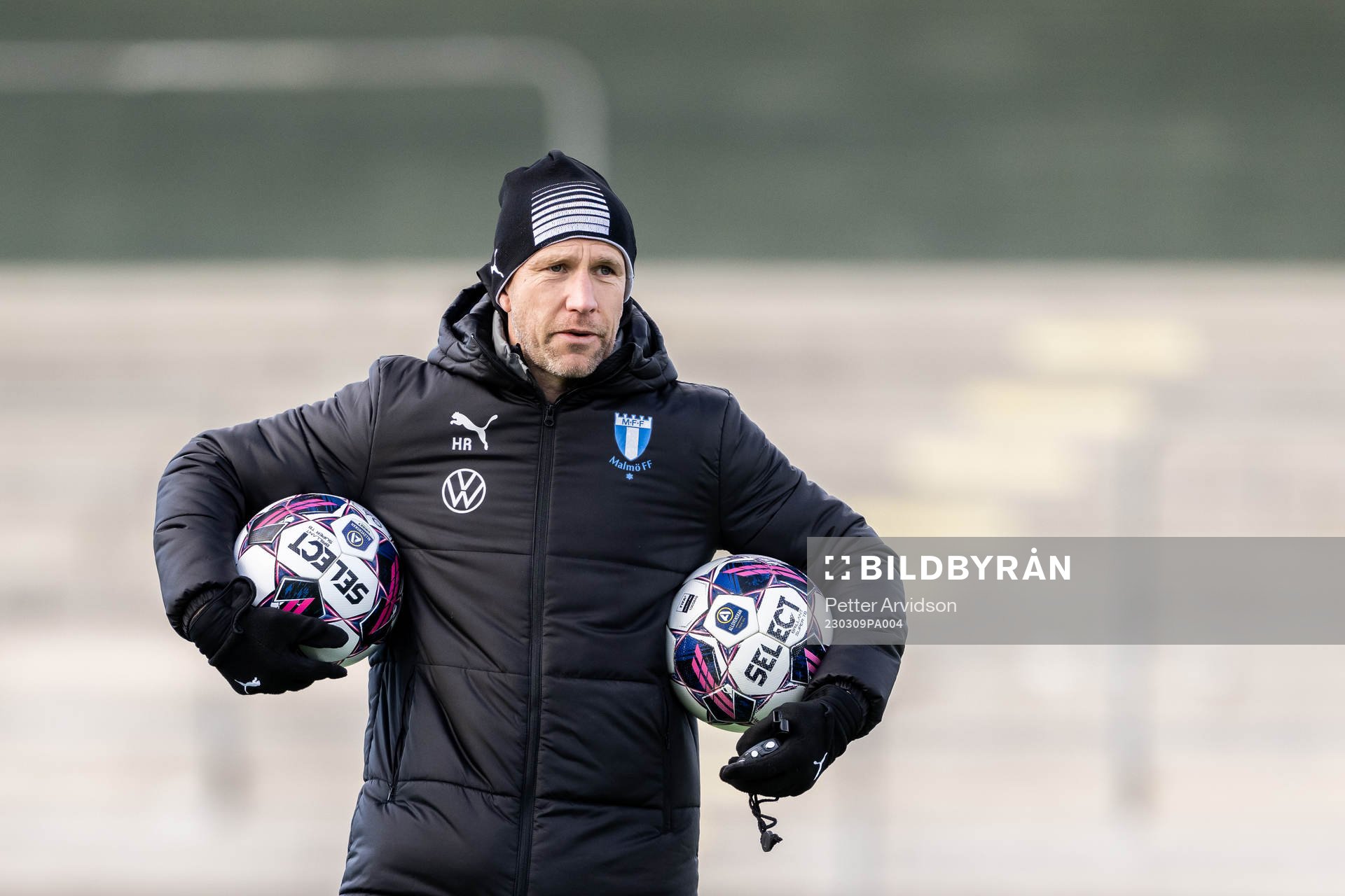 Tränare Henrik Rydström