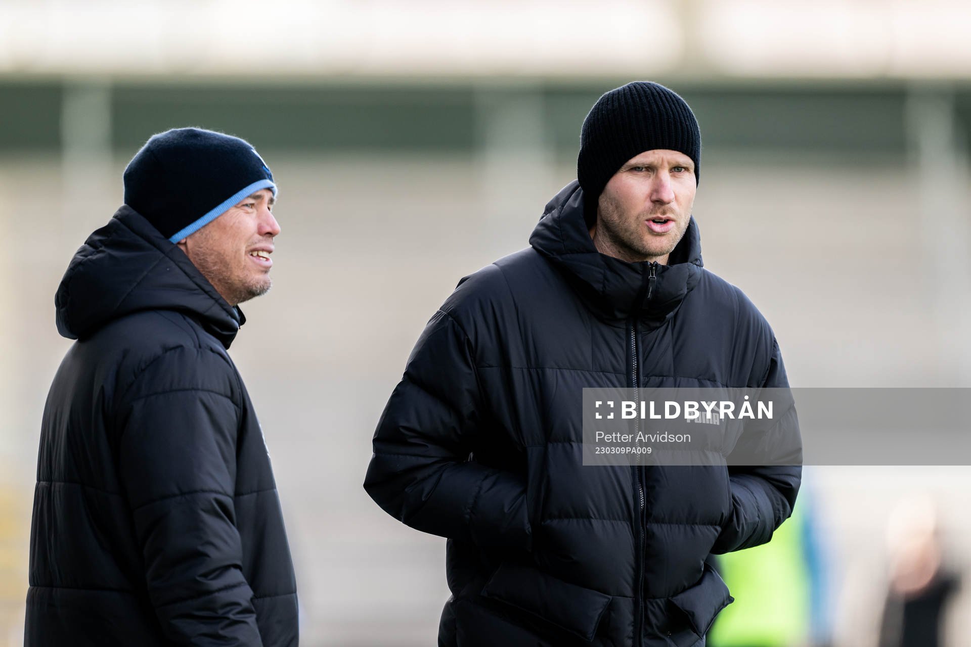 Sportchef Daniel Andersson och assisterande sportchef Ola