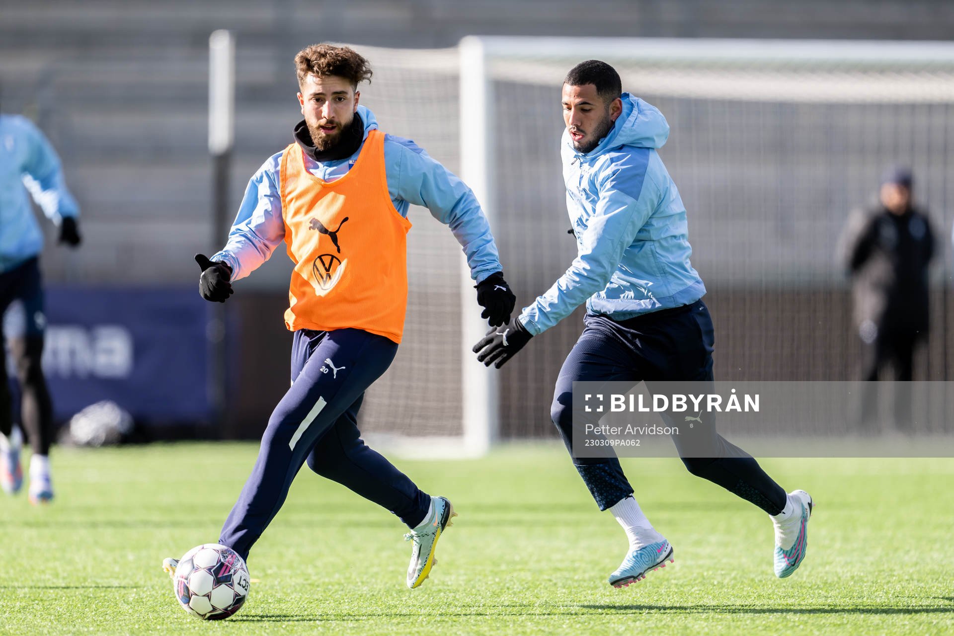 Moustafa Zeidan och Sergio Pena