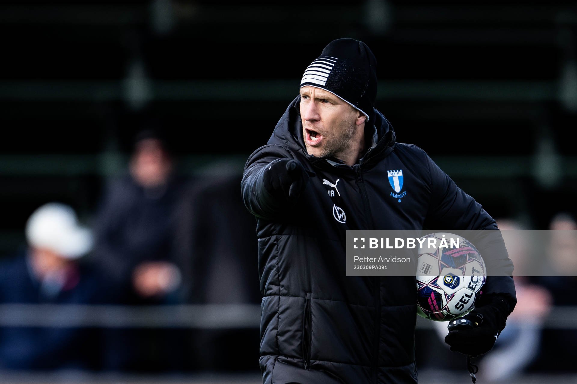 Tränare Henrik Rydström