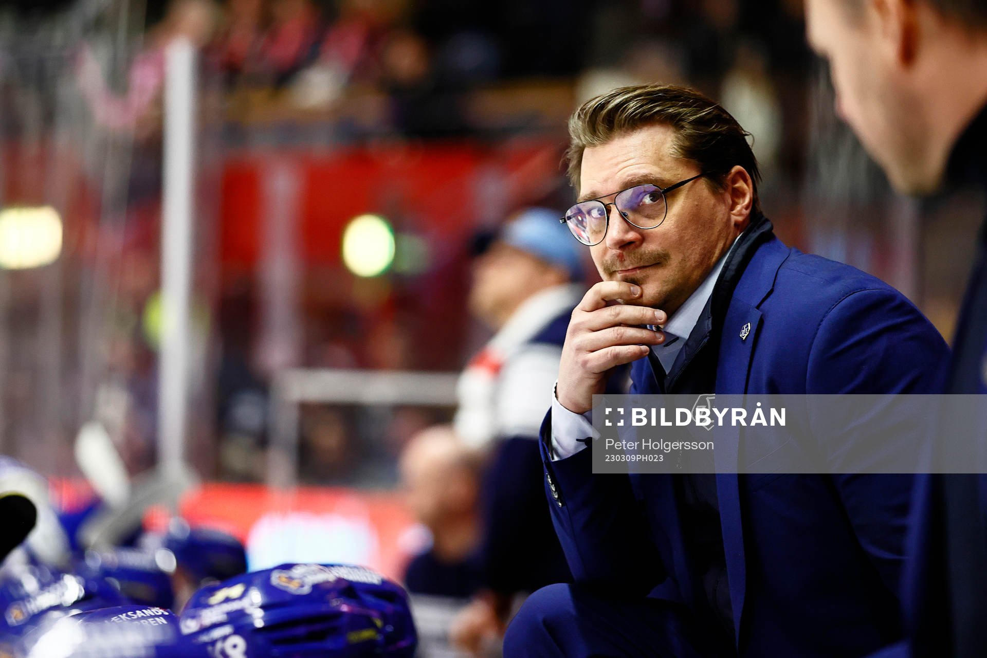 Leksands tränare Björn Hellkvist