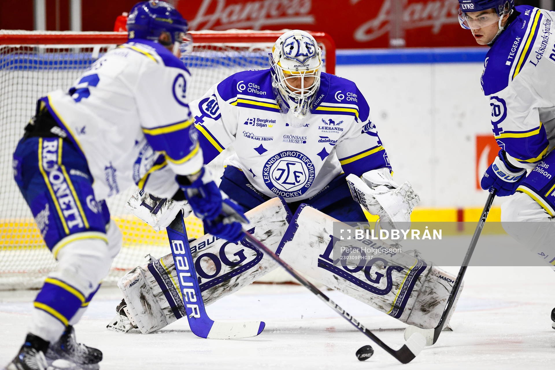 Leksands målvakt Mantas Armalis