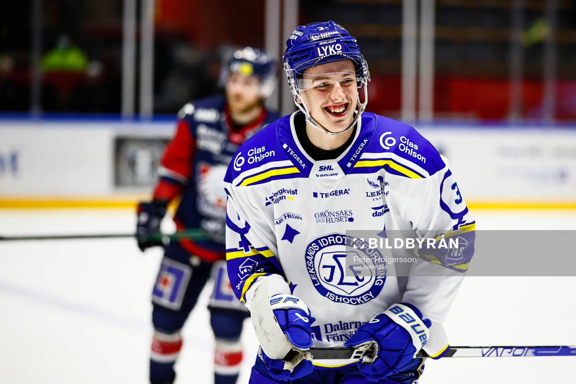 Leksands Anton Johansson jublar