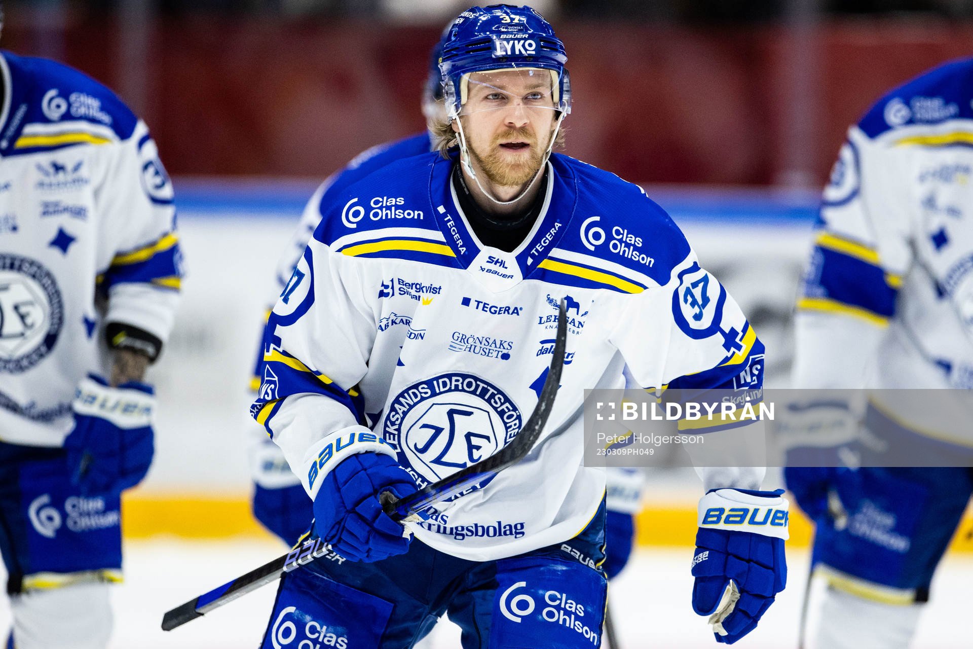 Leksands Anton Lindholm jublar