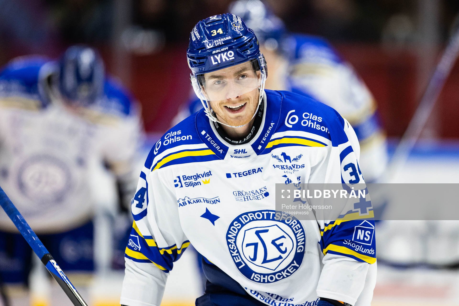 Leksands Peter Cehlarik jublar