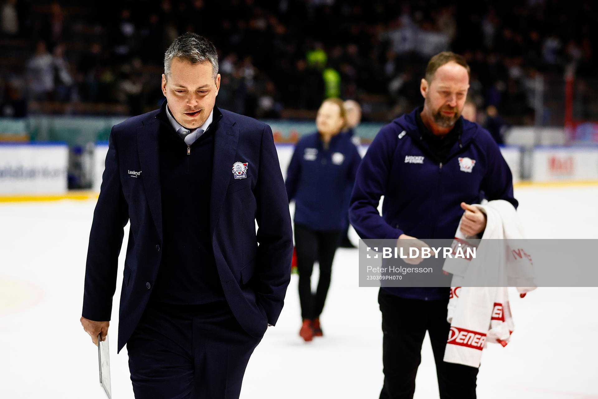 Linköpings assisterande tränare Tomas Monténunder