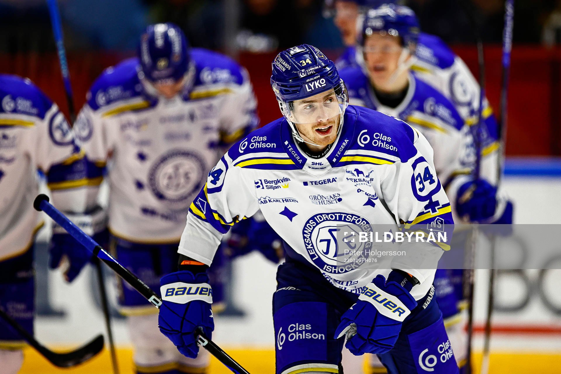Leksands Peter Cehlarik jublar