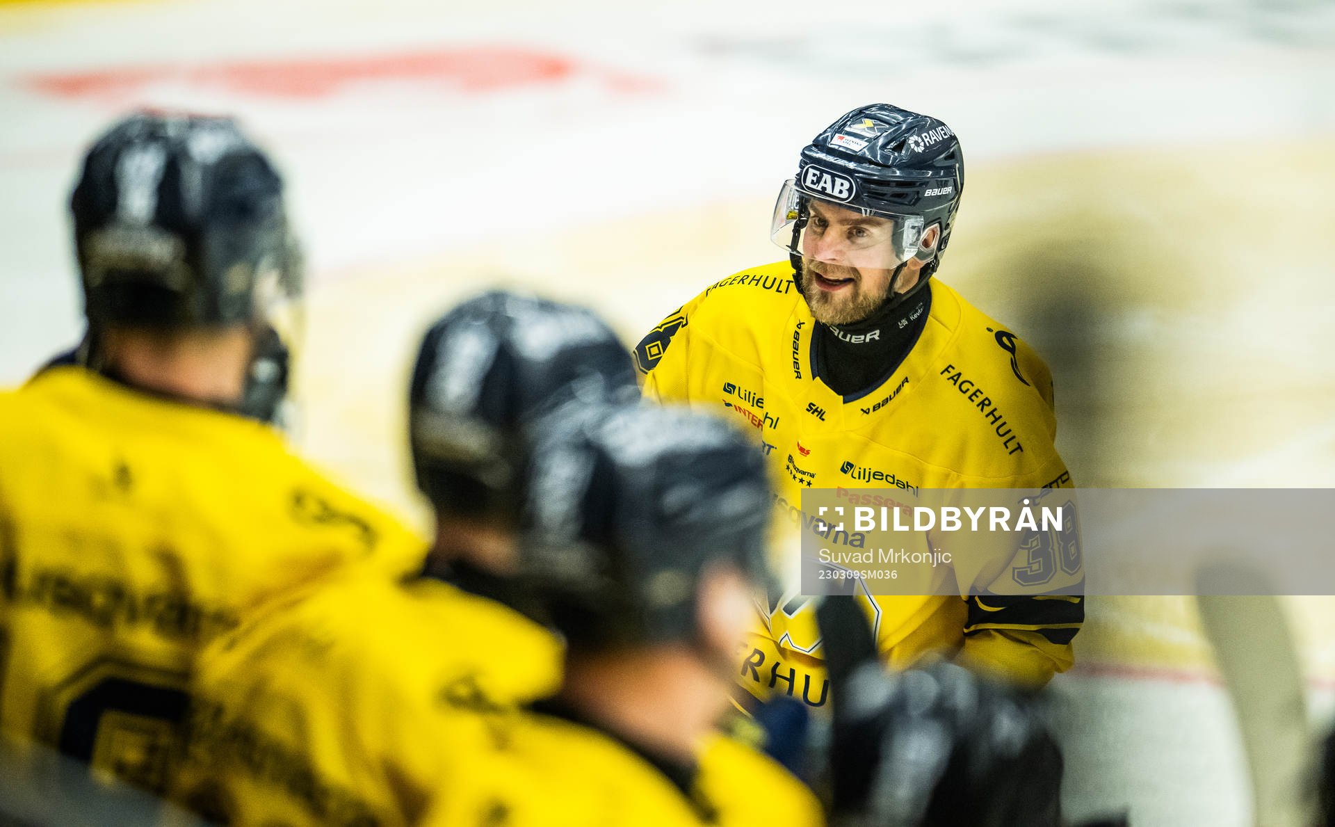 HV71s Nichlas Torp jublar