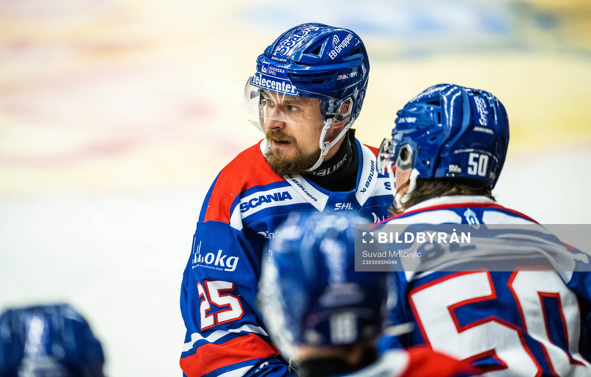 Oskarshamns Johannes Salmonsson har ont