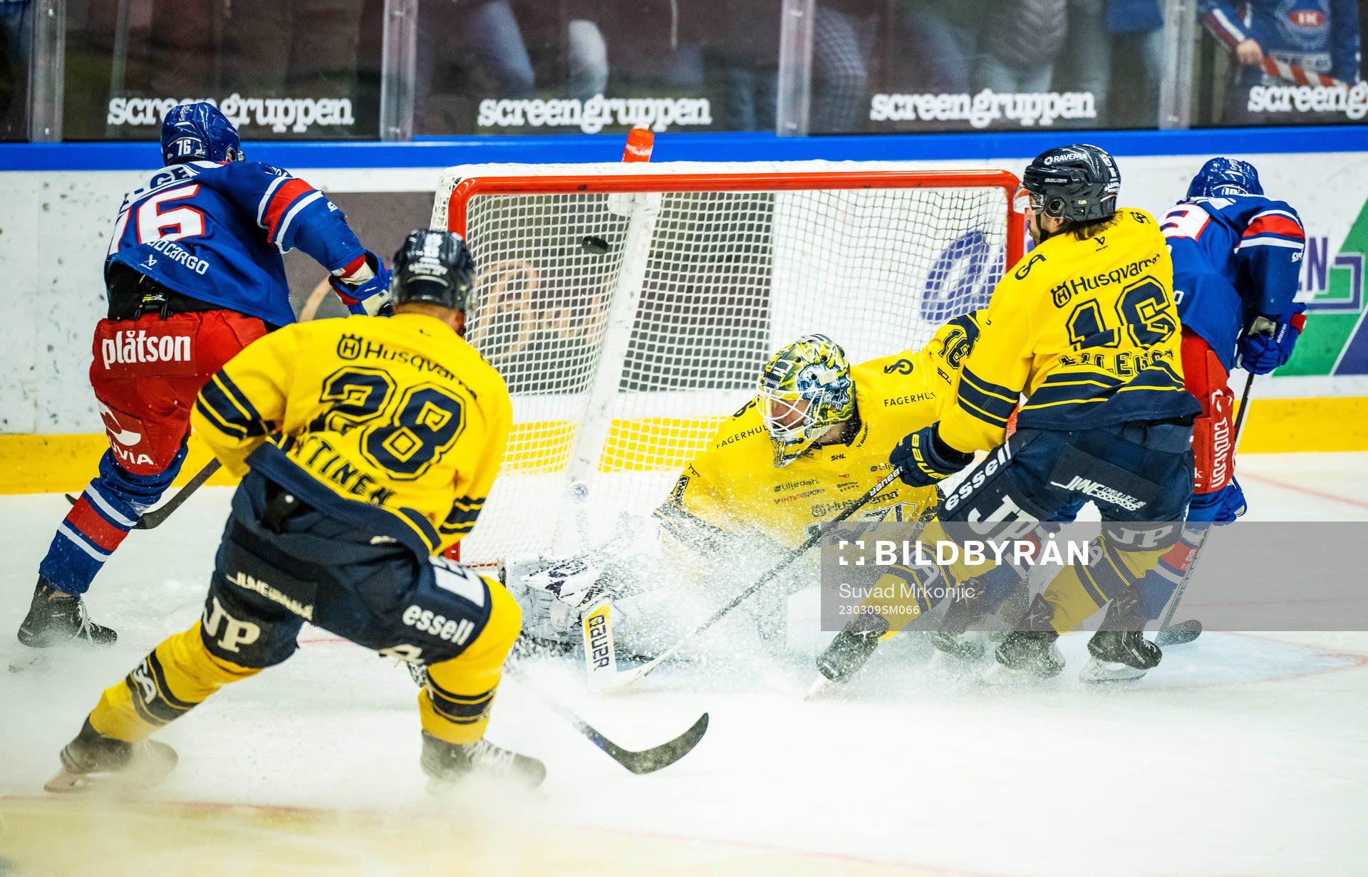 Oskarshamns Emil Lilleberg gör 1-2