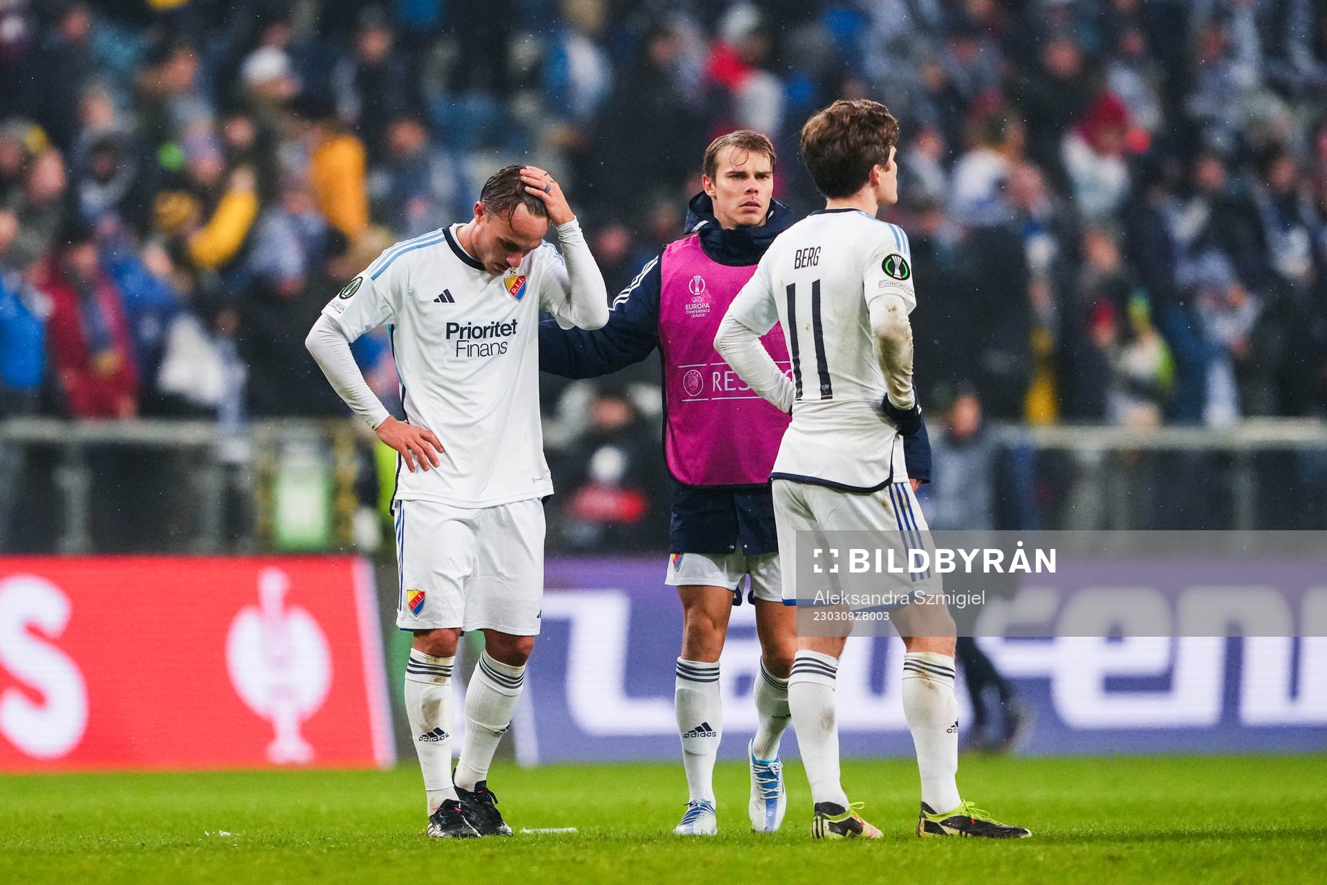 Pierre Bengtsson, Elias Andersson and Oliver Berg of