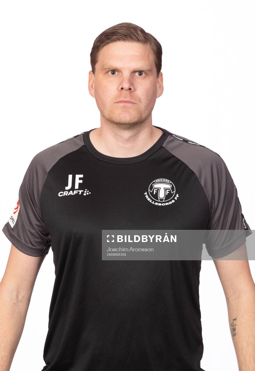 Trelleborgs Huvudtränare Joakim Felldin