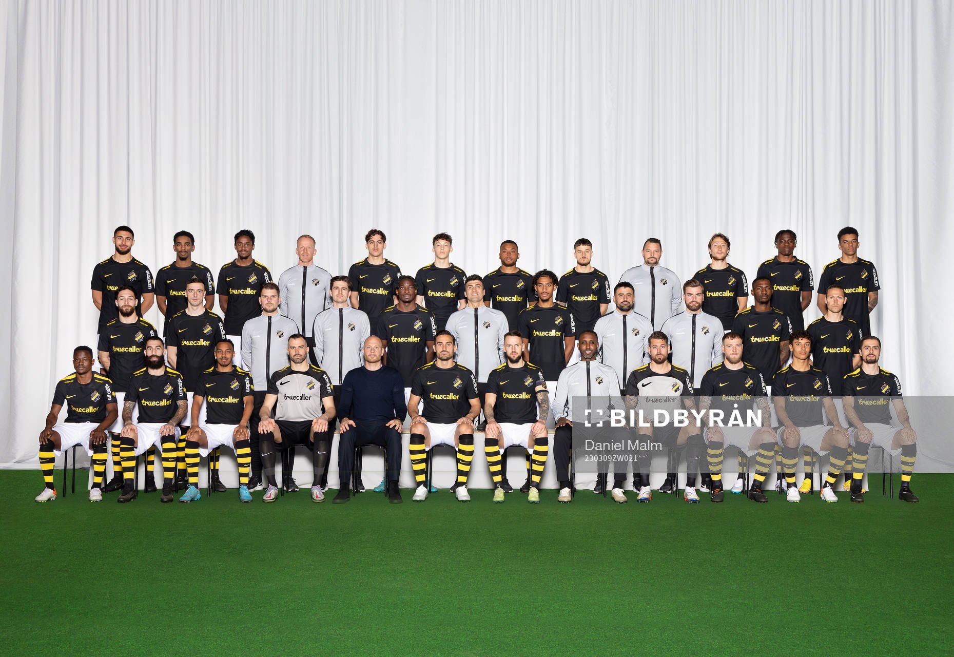 AIK poserar för en lagbild