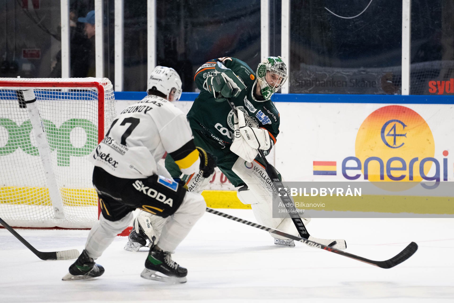 Kristianstads målvakt Jörgen Hanneborg