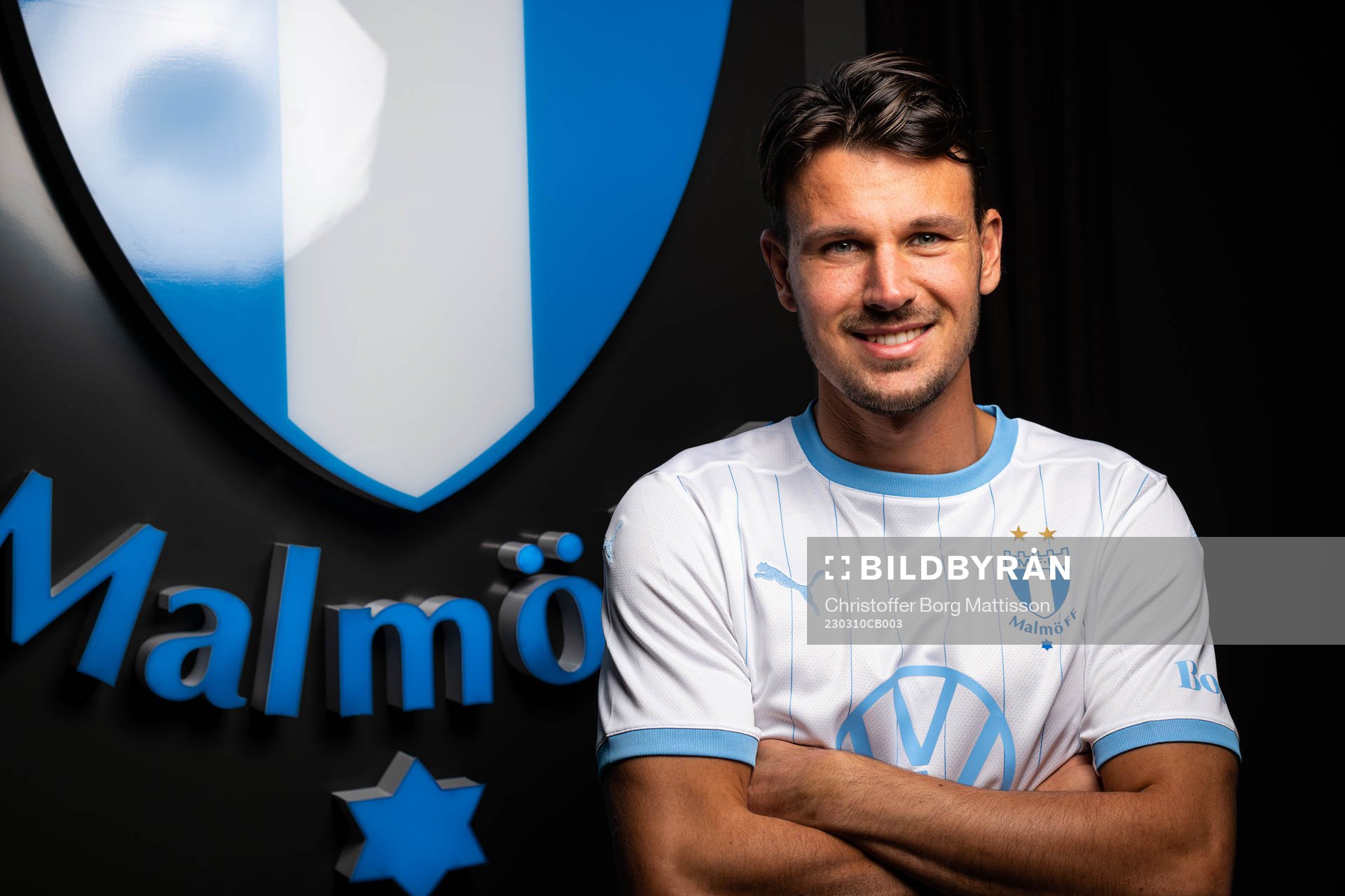 Malmö FF presenterar Stefano Vecchia som ny spelare