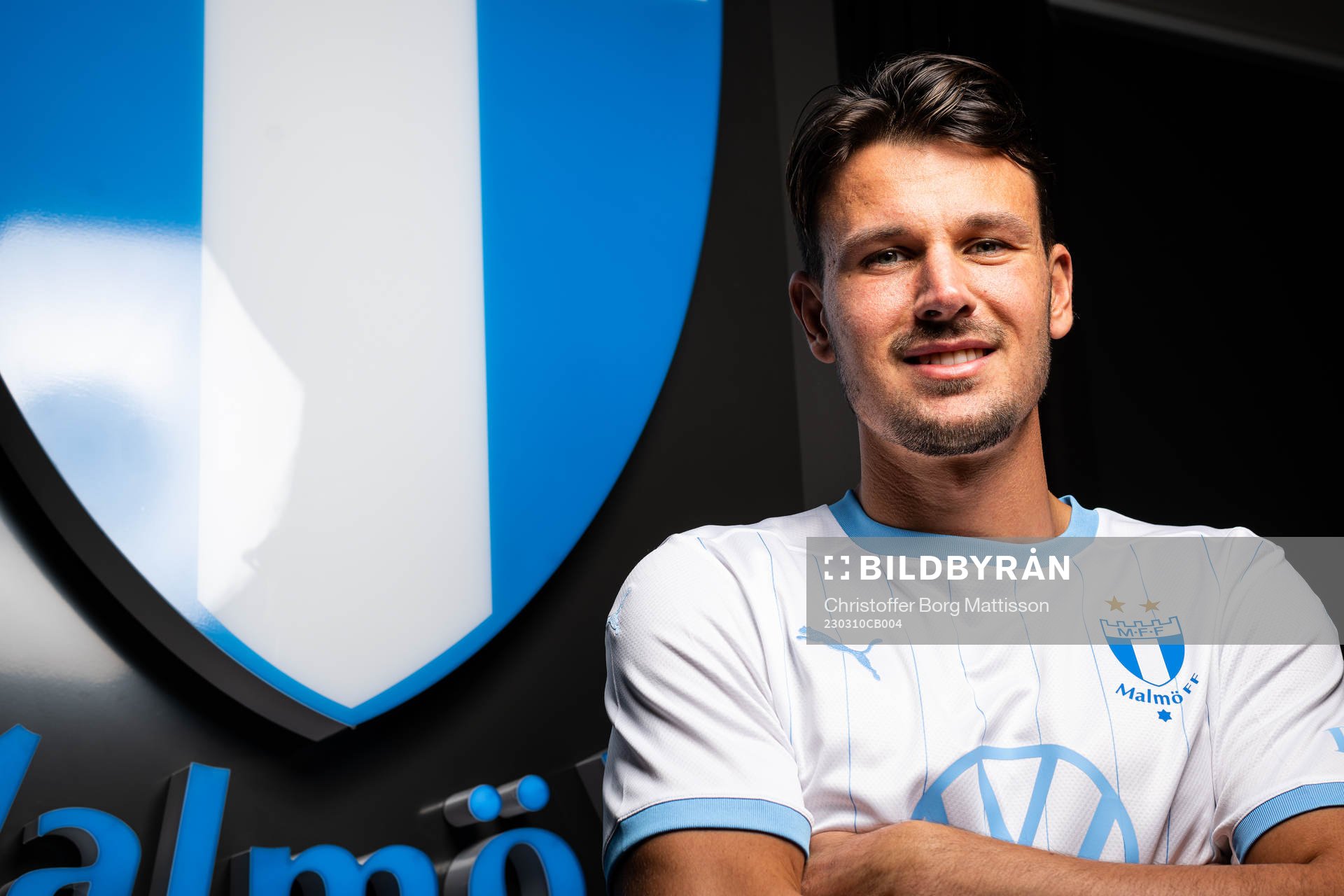 Malmö FF presenterar Stefano Vecchia som ny spelare