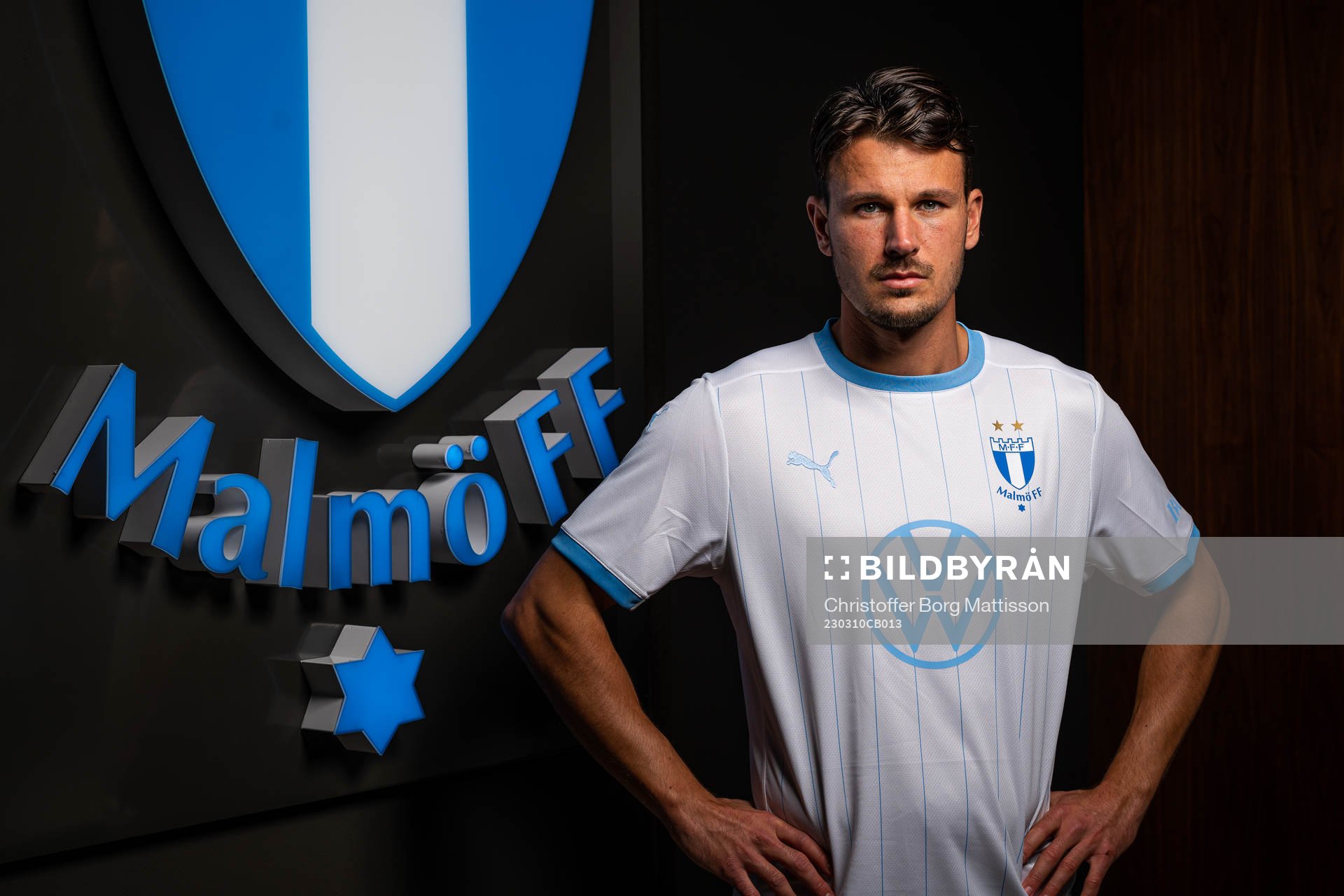 Malmö FF presenterar Stefano Vecchia som ny spelare