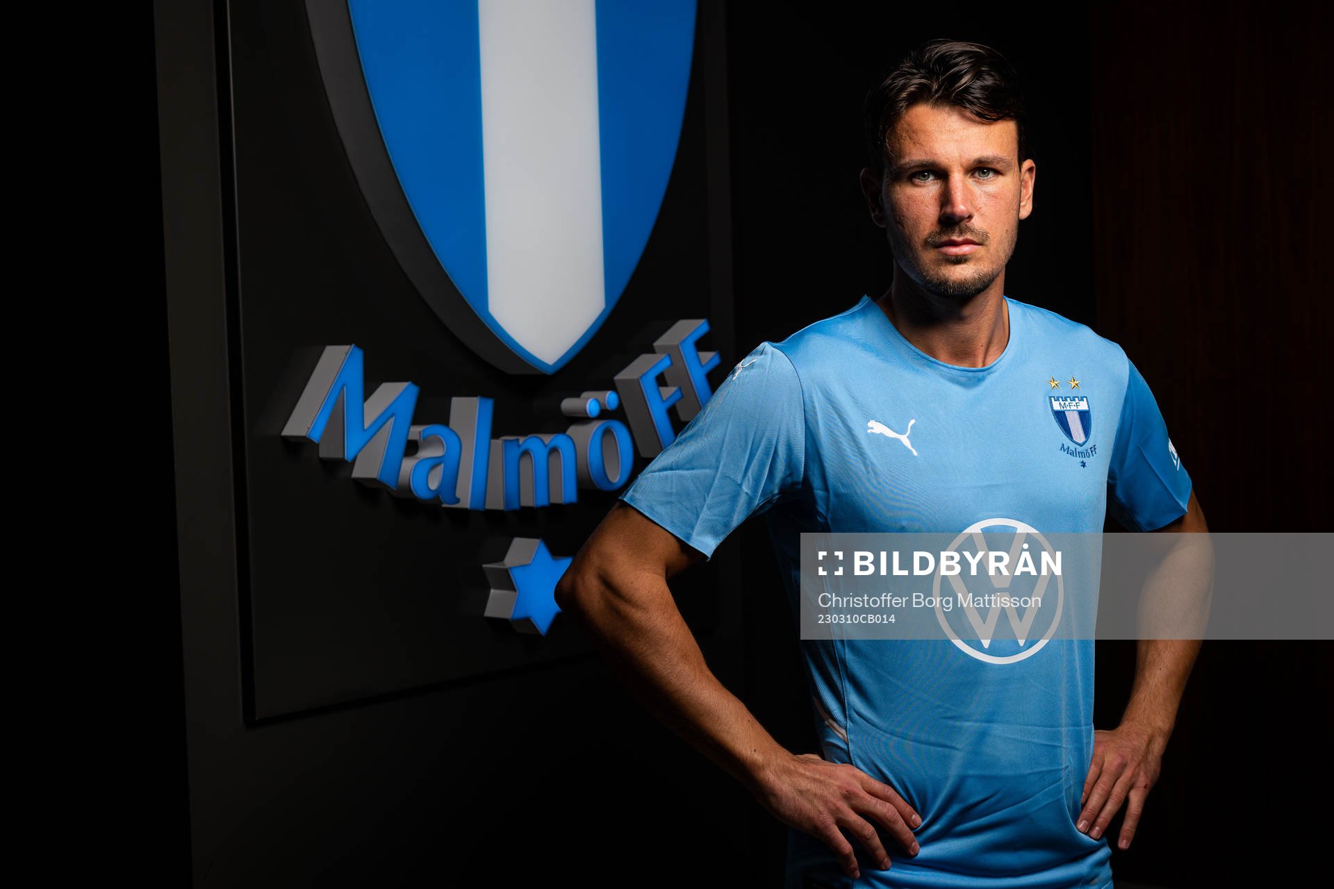 Malmö FF presenterar Stefano Vecchia som ny spelare