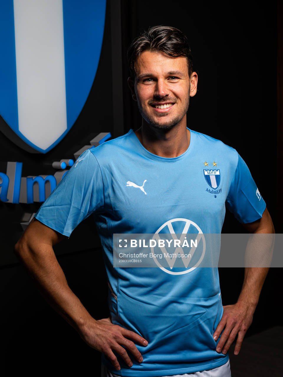 Malmö FF presenterar Stefano Vecchia som ny spelare