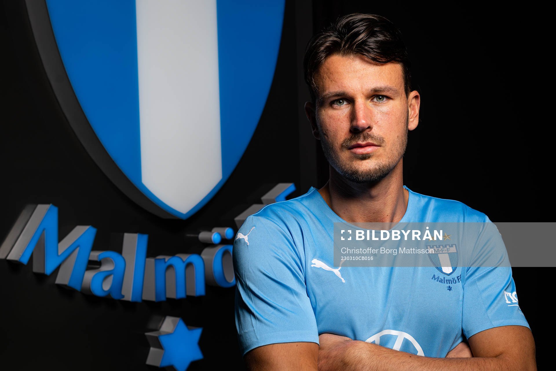Malmö FF presenterar Stefano Vecchia som ny spelare