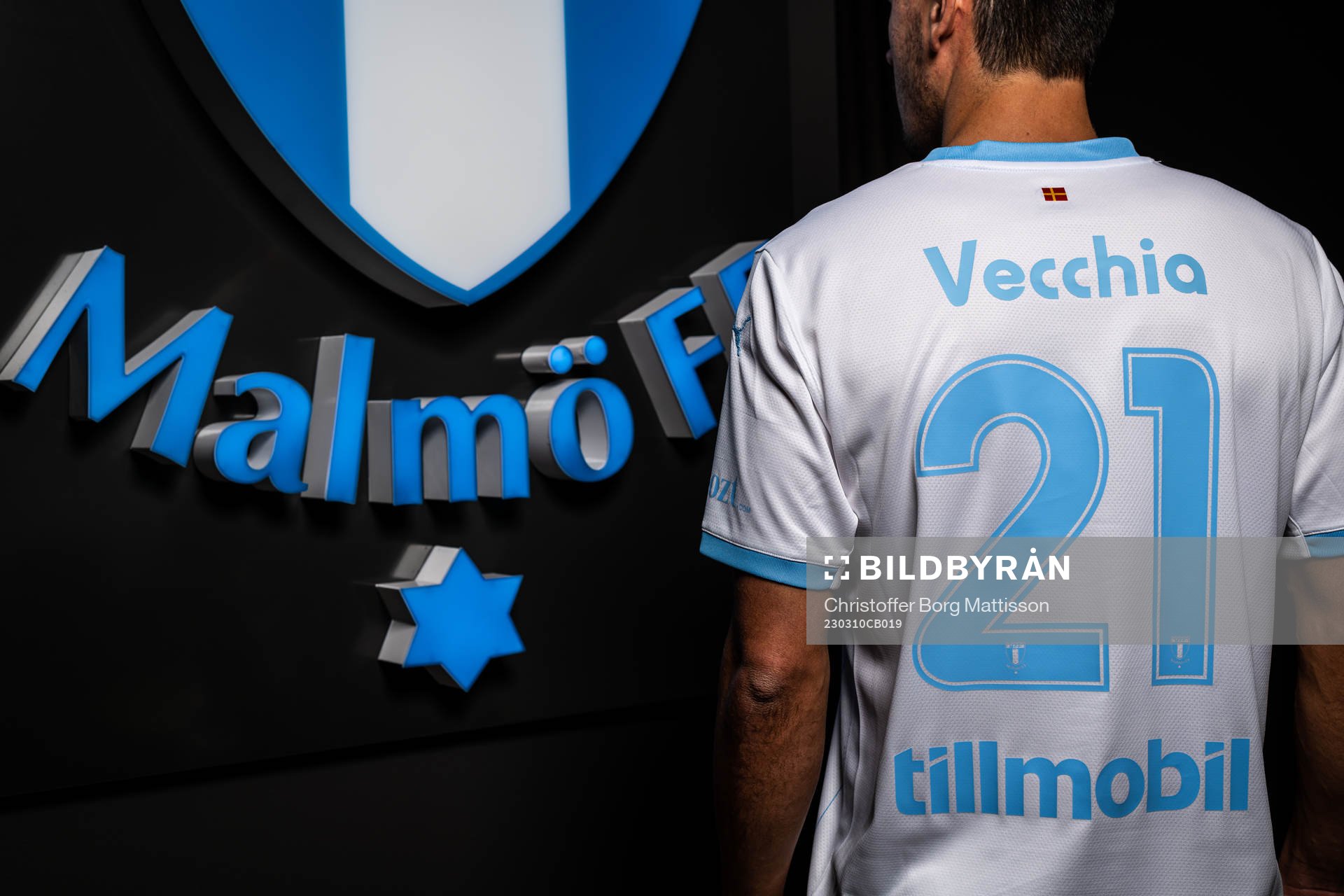 Malmö FF presenterar Stefano Vecchia som ny spelare