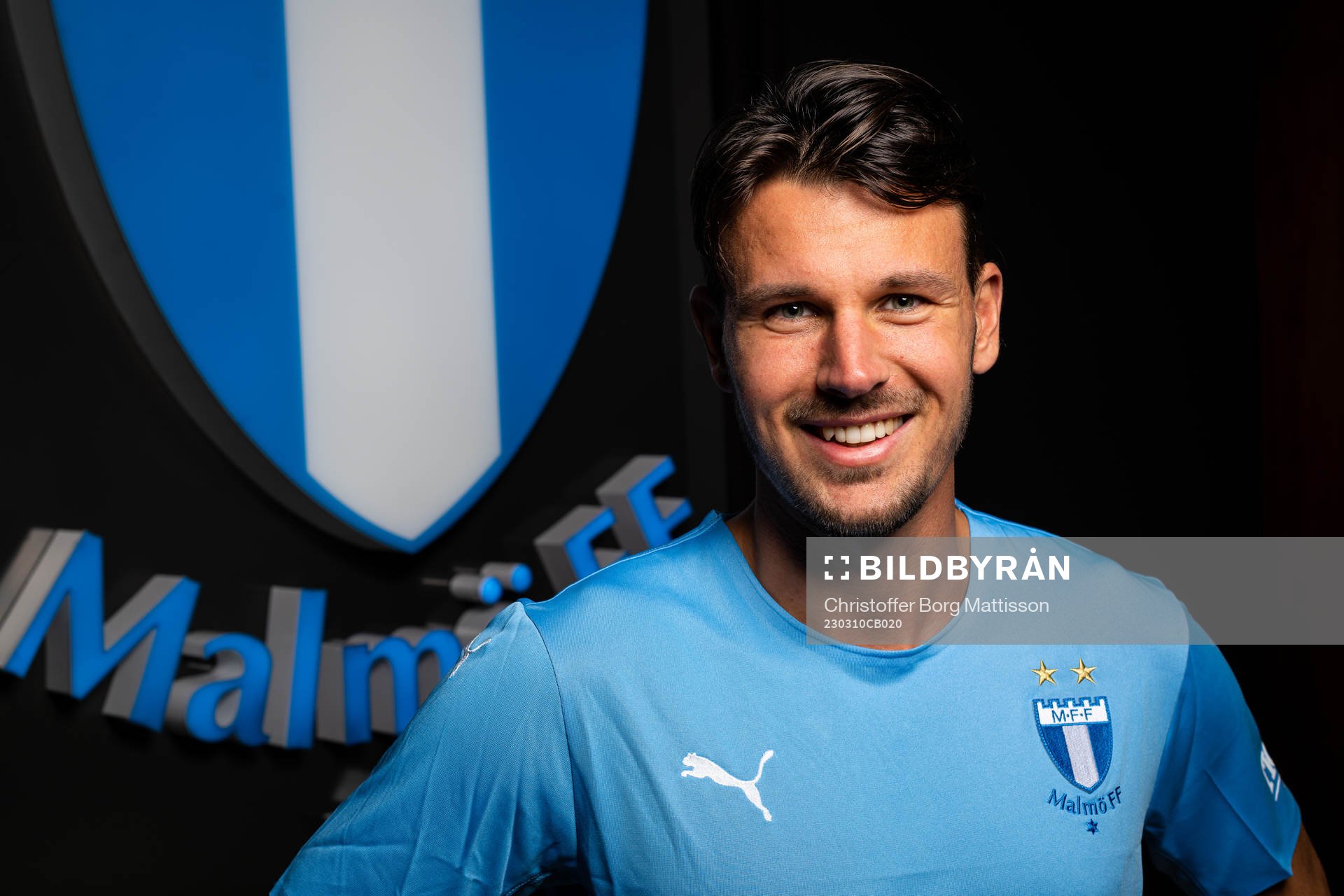Malmö FF presenterar Stefano Vecchia som ny spelare