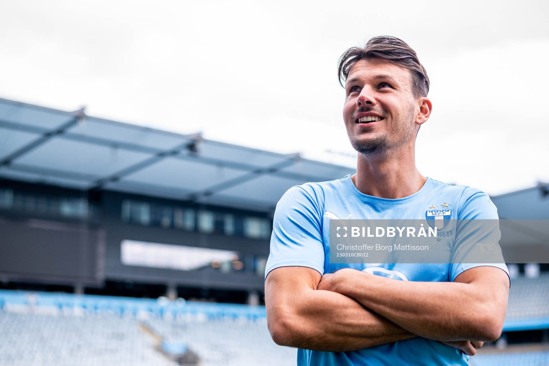 Malmö FF presenterar Stefano Vecchia som ny spelare