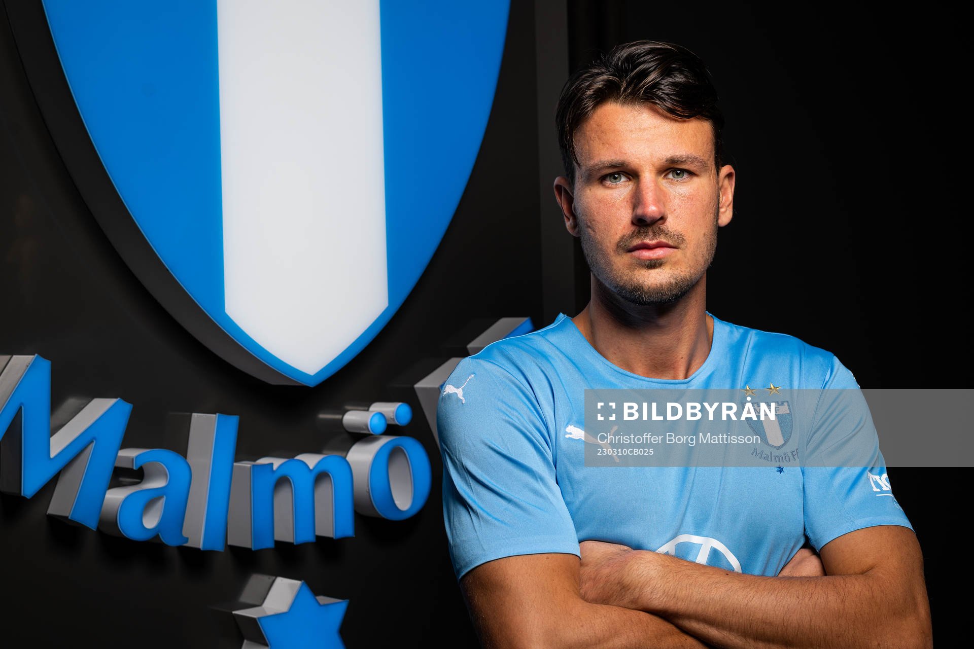 Malmö FF presenterar Stefano Vecchia som ny spelare