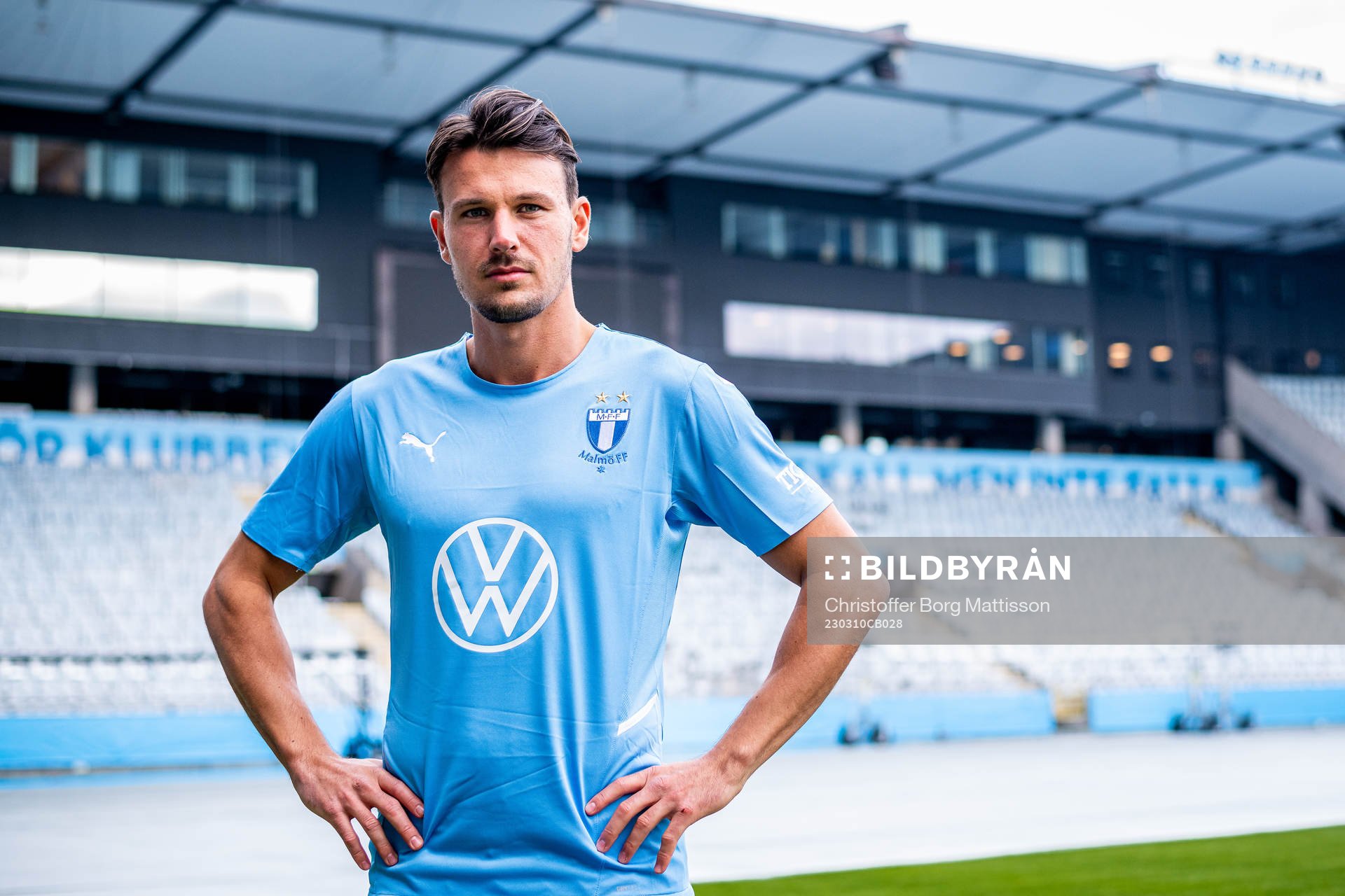 Malmö FF presenterar Stefano Vecchia som ny spelare