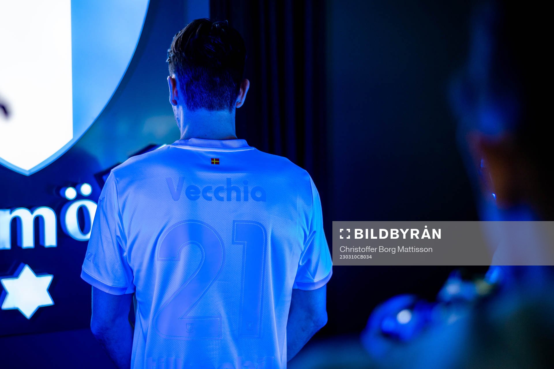 Malmö FF presenterar Stefano Vecchia som ny spelare