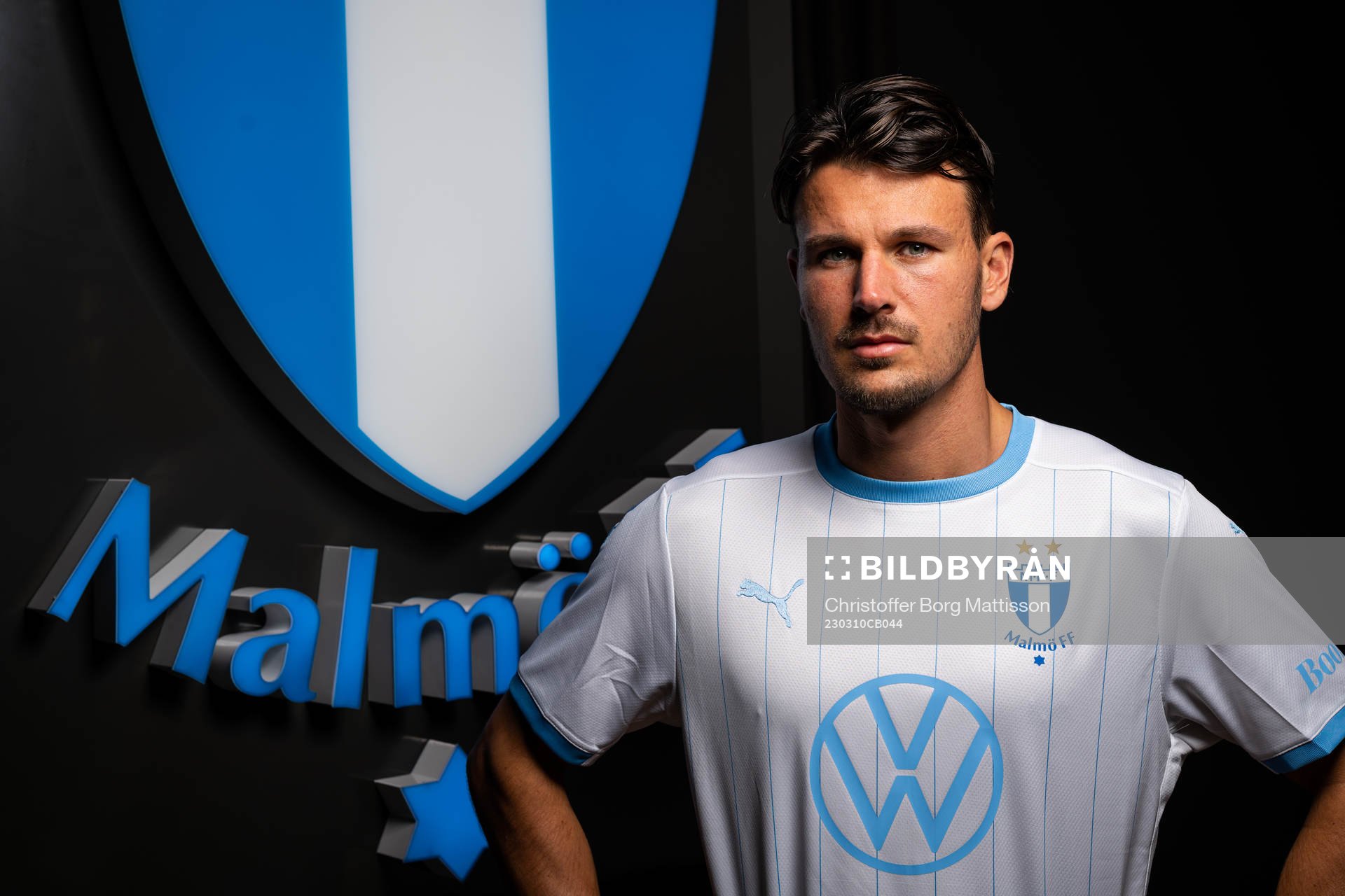 Malmö FF presenterar Stefano Vecchia som ny spelare