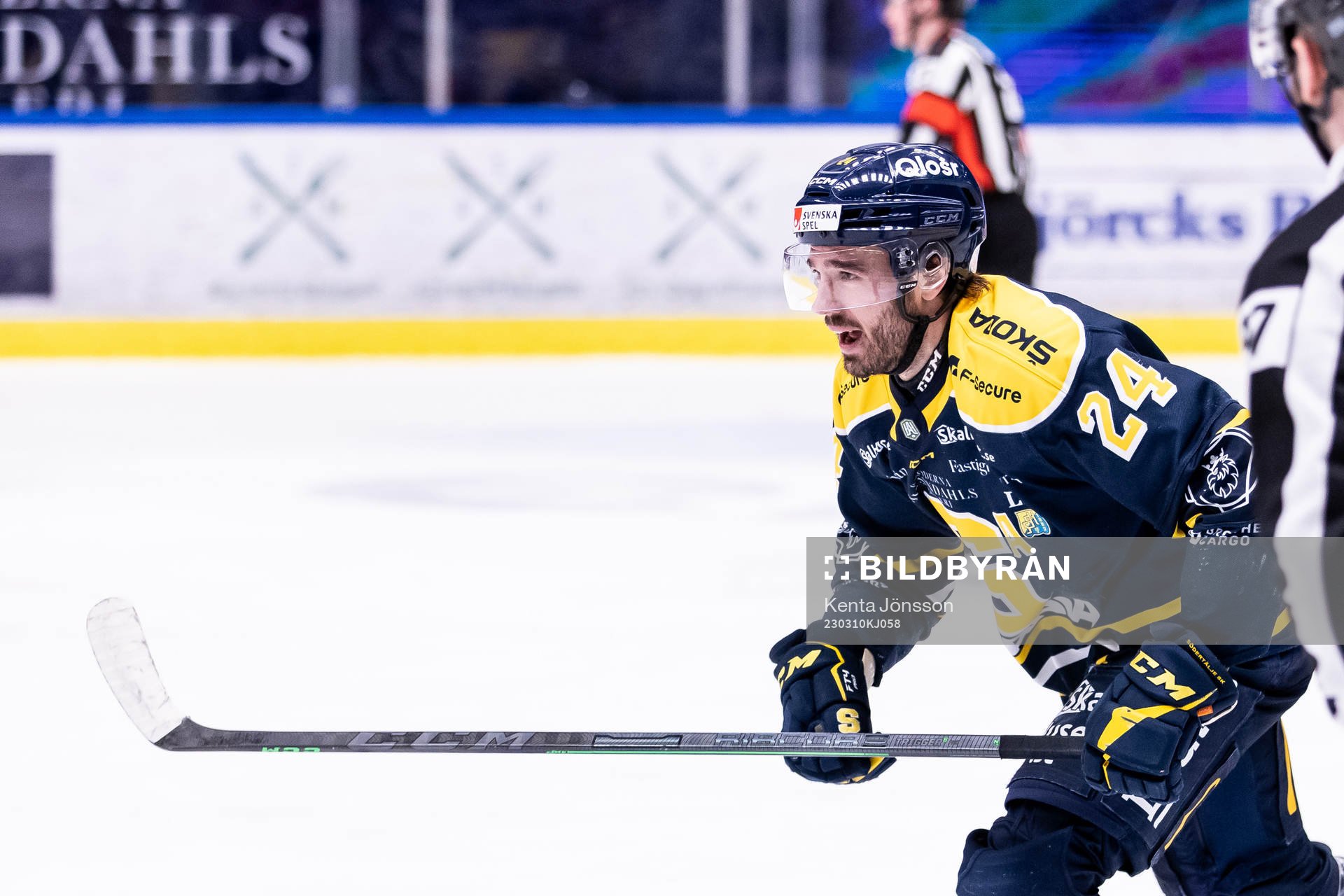 Södertäljes Jacob Dahlström jublar