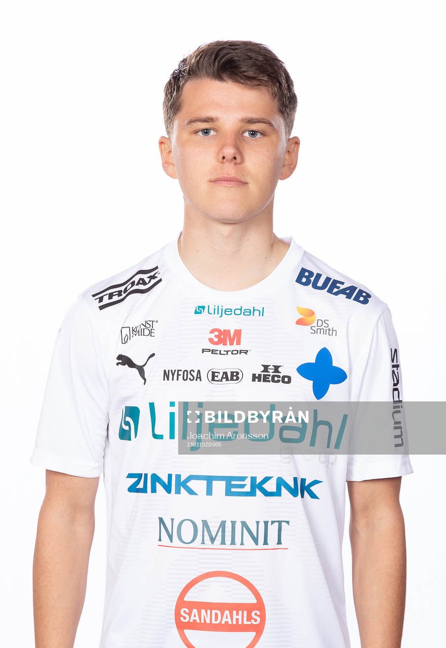Värnamos Jesper Dickman poserar för ett porträtt den 10 mars 2023 i Värnamo.