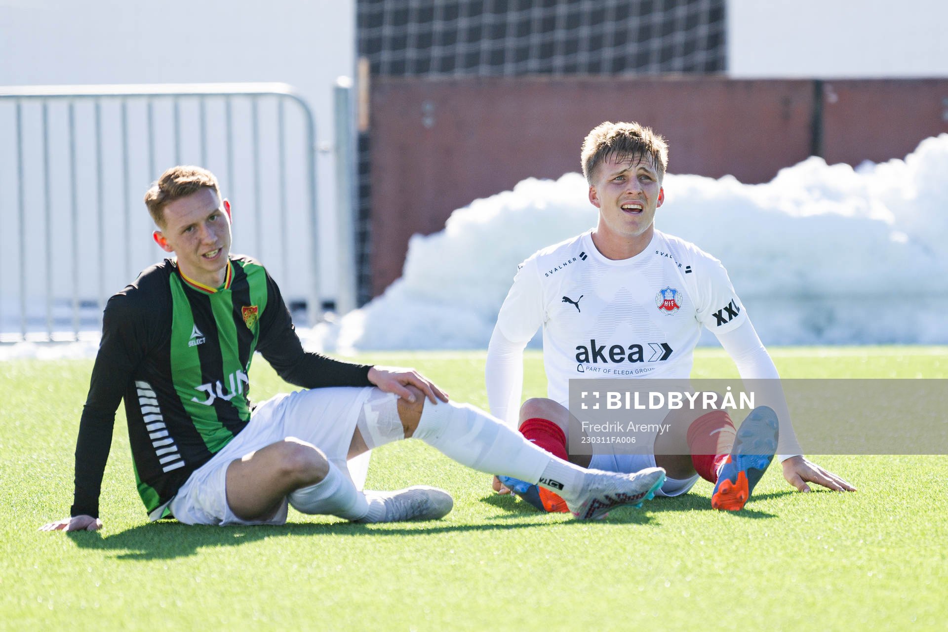 GAISs Julius Lindberg och Helsingborgs Casper Widell