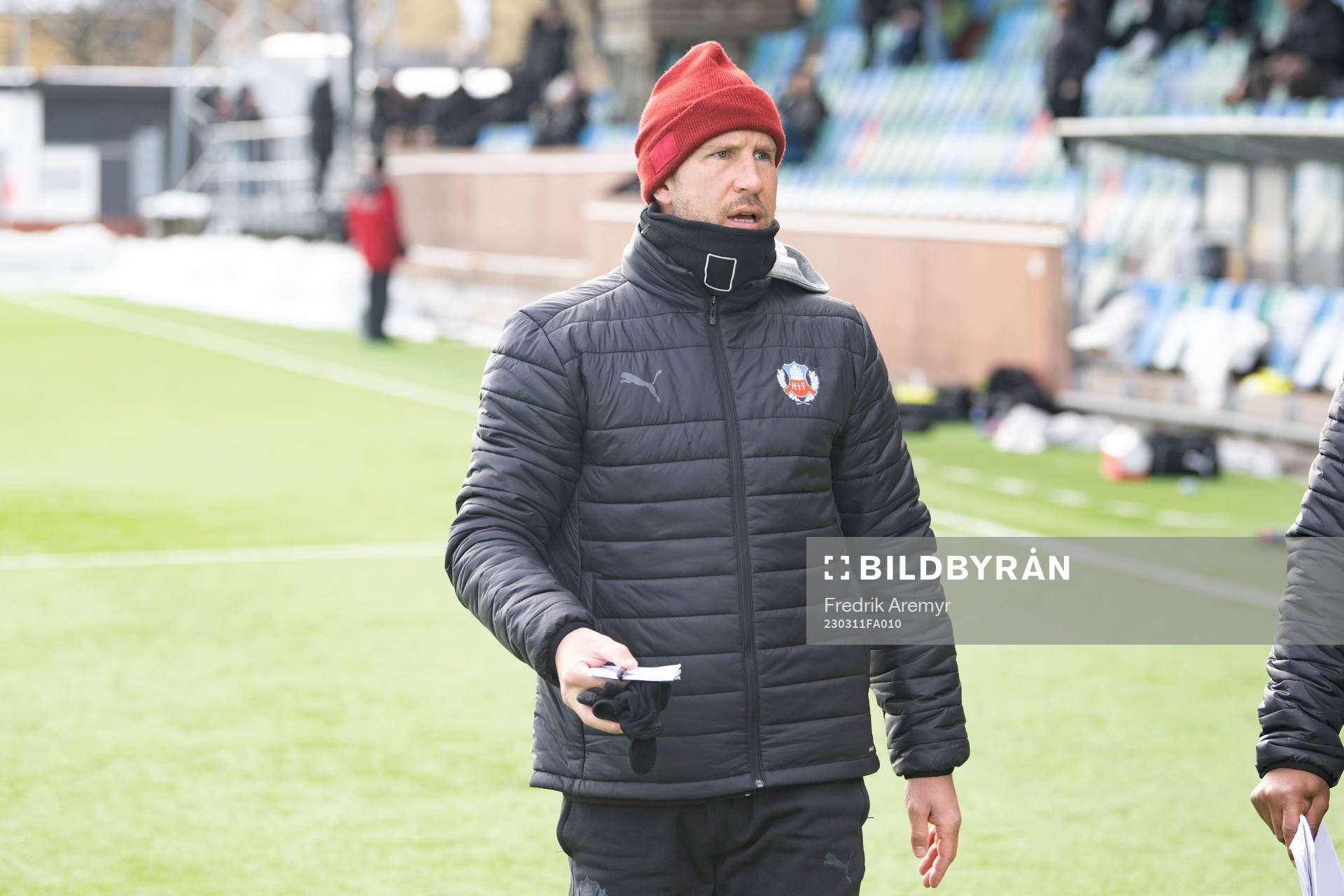 Helsingborgs tränare Mattias Lindström