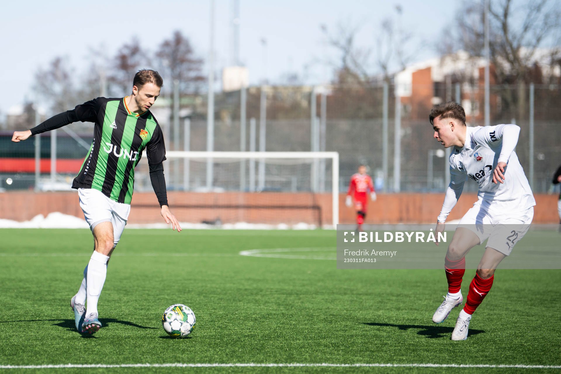 GAIS Gustav Lundgren och Helsingborgs Simon Bengtsson