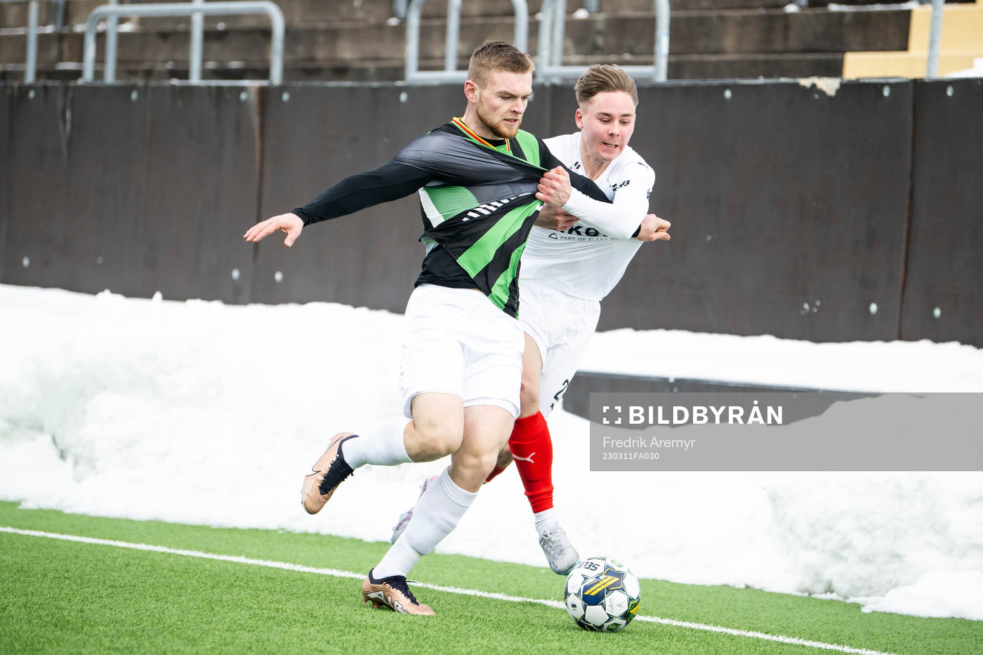 GAIS Dino Salihovic och Helsingborgs Simon Bengtsson