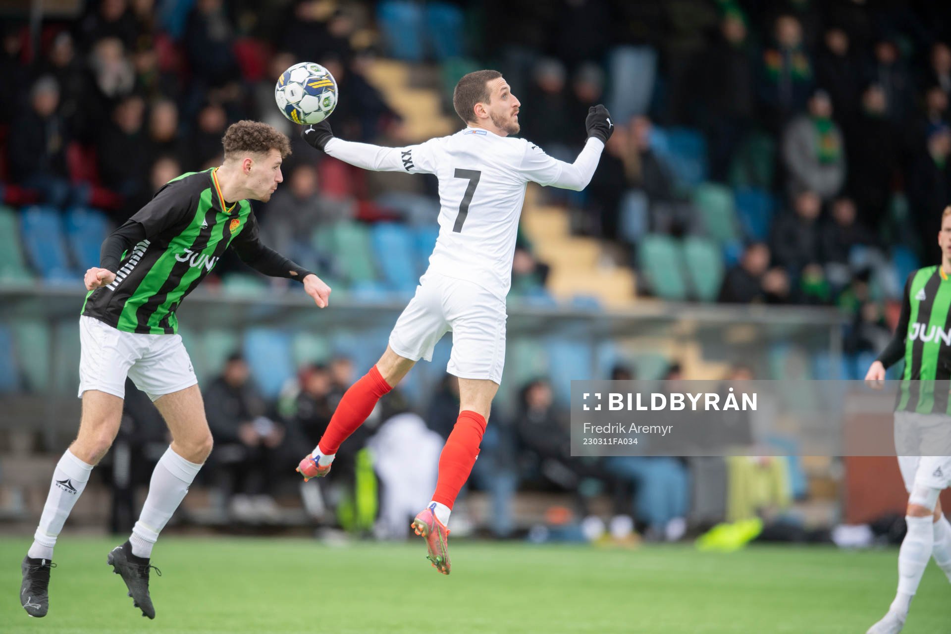 GAIS Anes Cardaklija och Helsingborgs Arian Kabashi