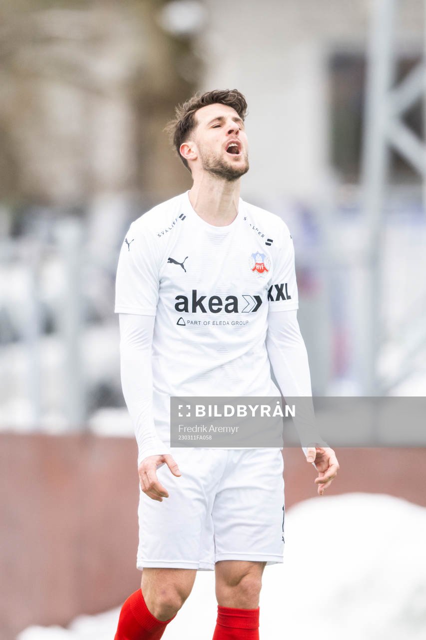 Helsingborgs Oliver Stojanovic Fredin deppar