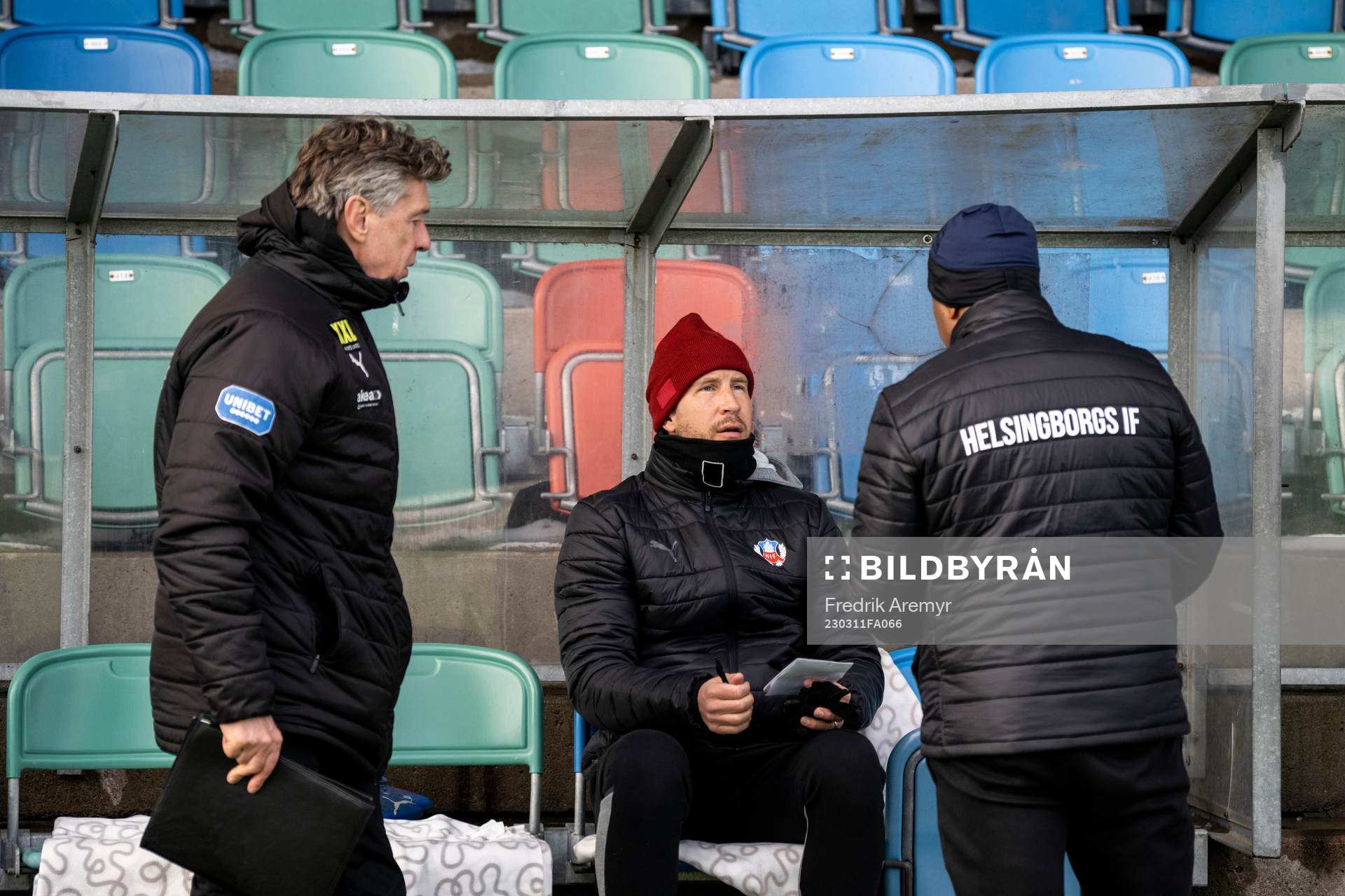 Helsingborgs målvaktstränare Sven Andersson , tränare