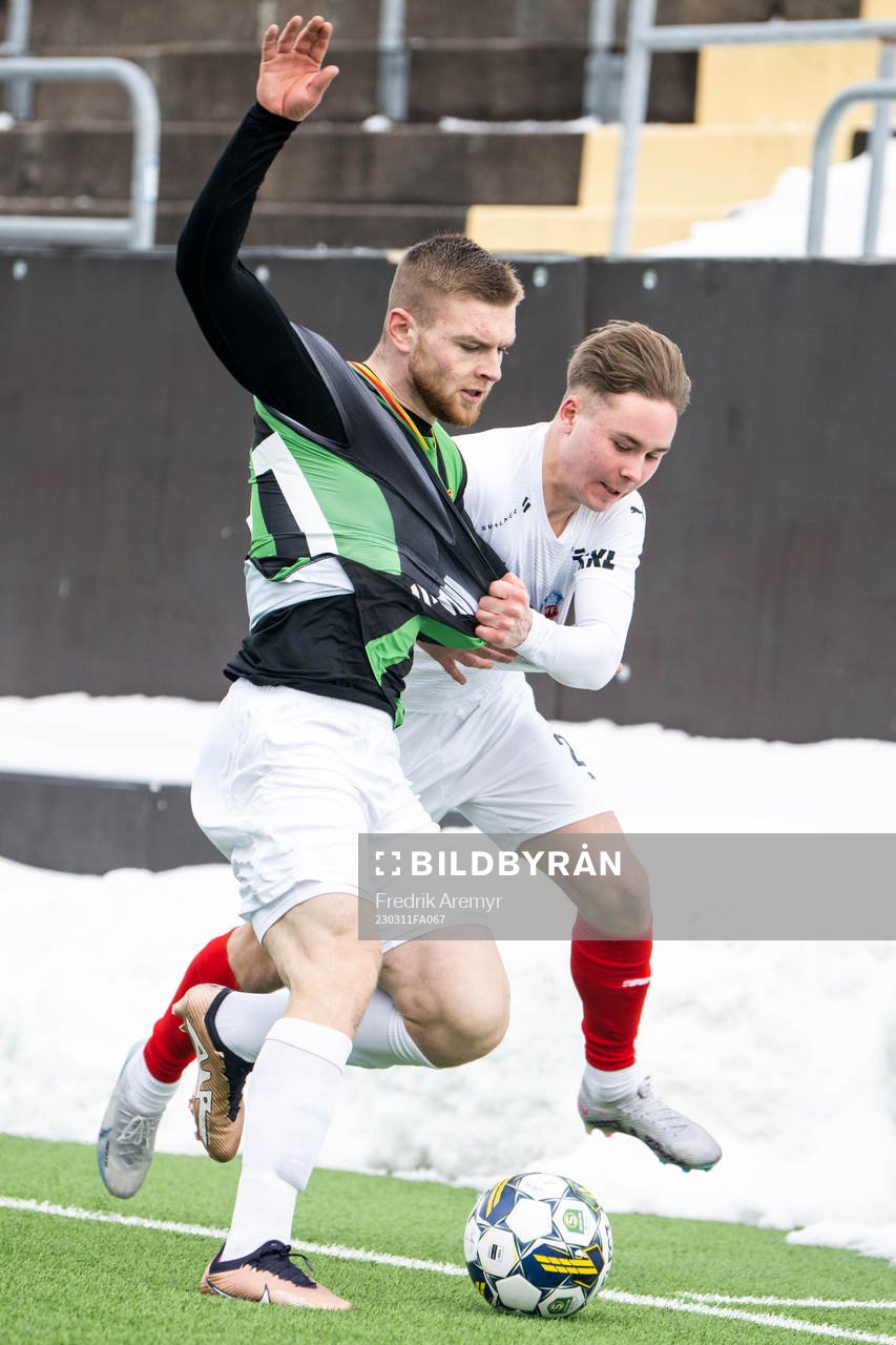 GAIS Dino Salihovic och Helsingborgs Simon Bengtsson