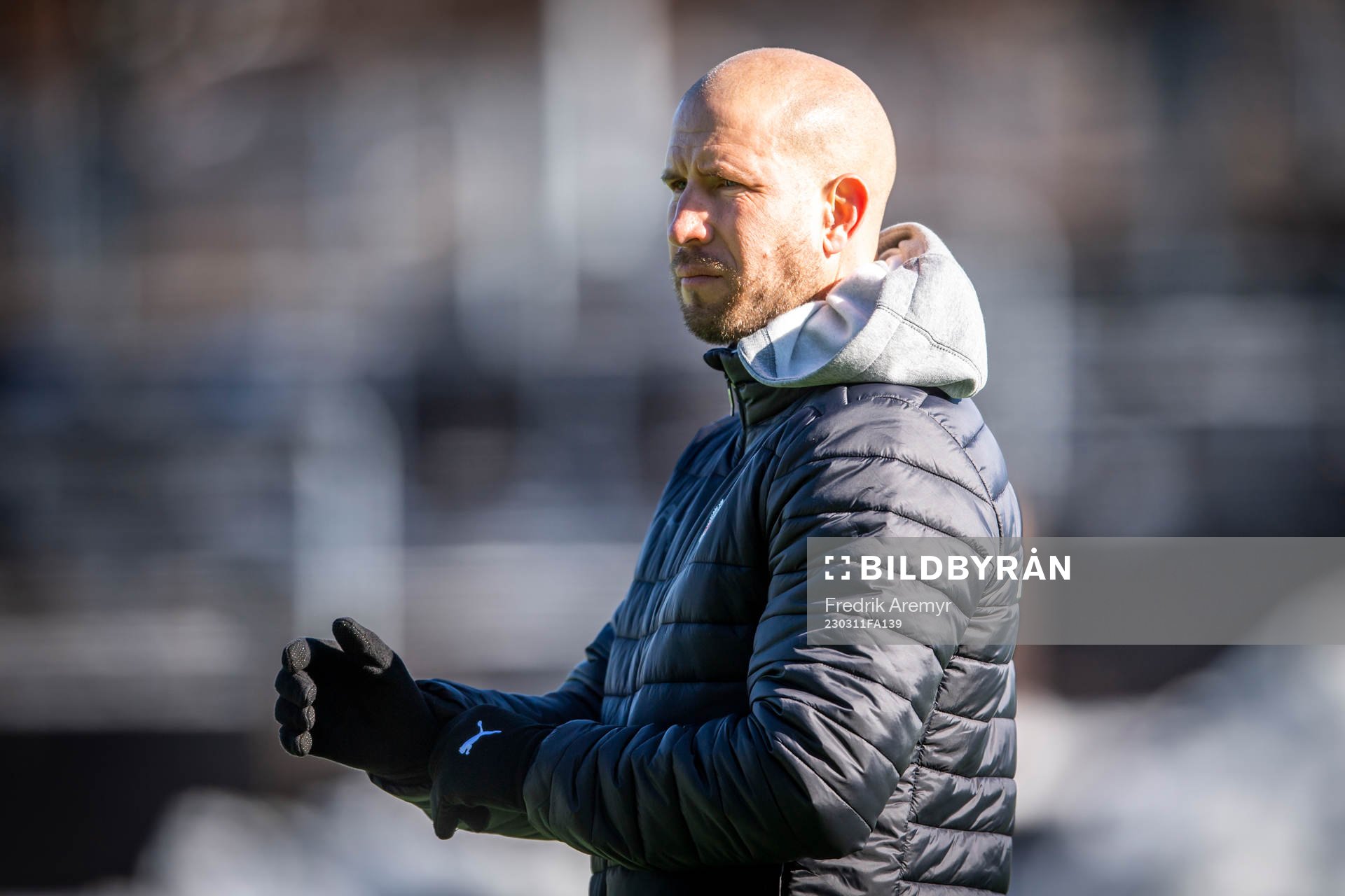 Helsingborgs tränare Mattias Lindström