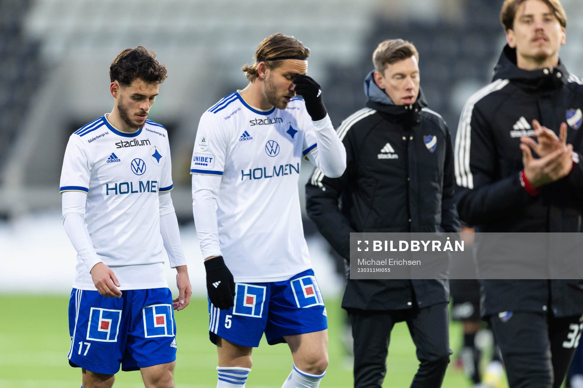 IFK Norrköpings Laorent Shabani och Christoffer Nyman