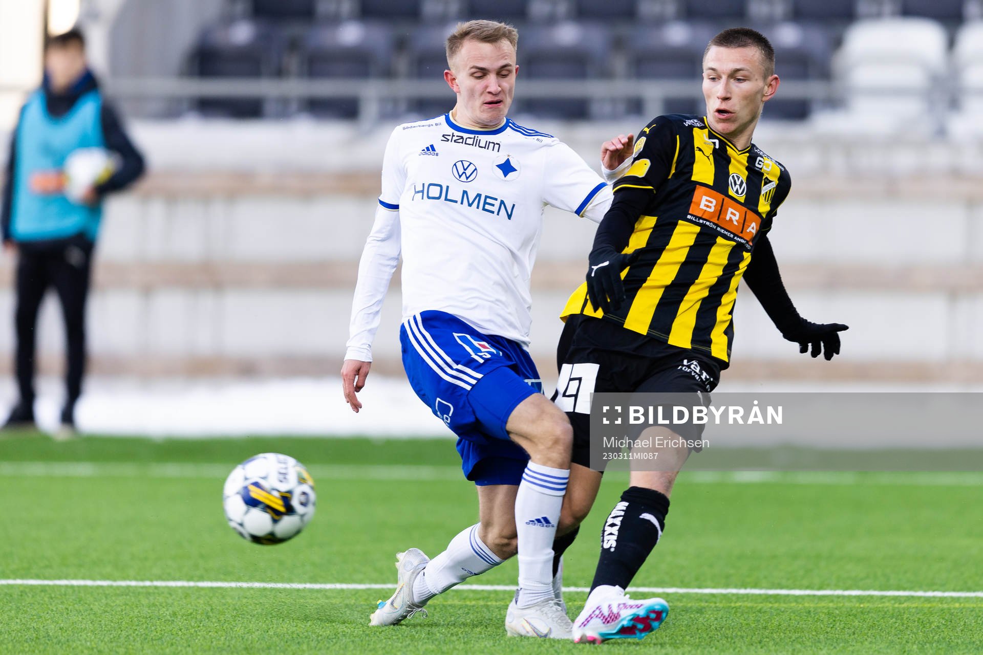 IFK Norrköpings Victor Stange Lind och Häckens Kristoffer