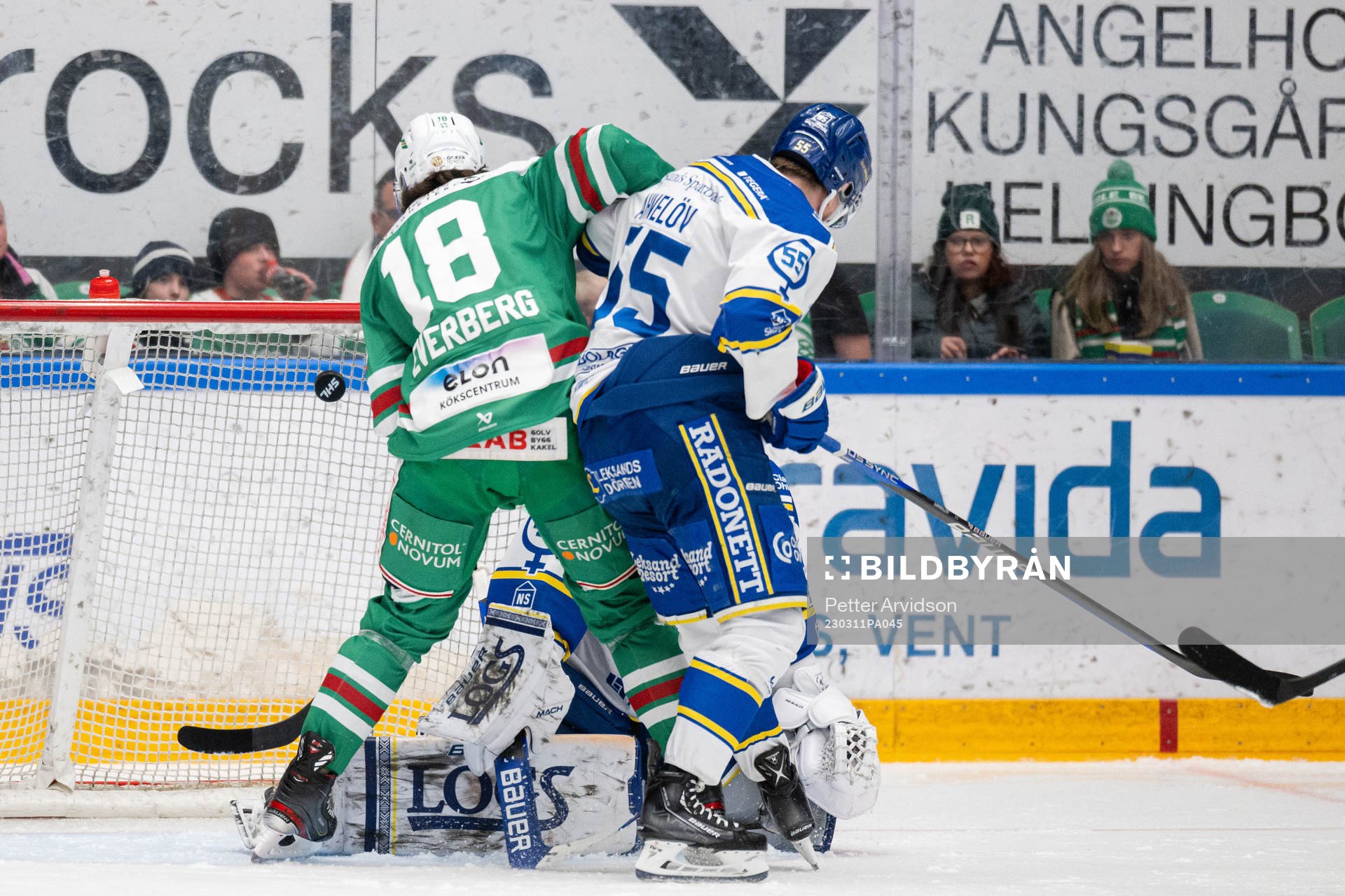 Rögles Dennis Everberg gör 1-1