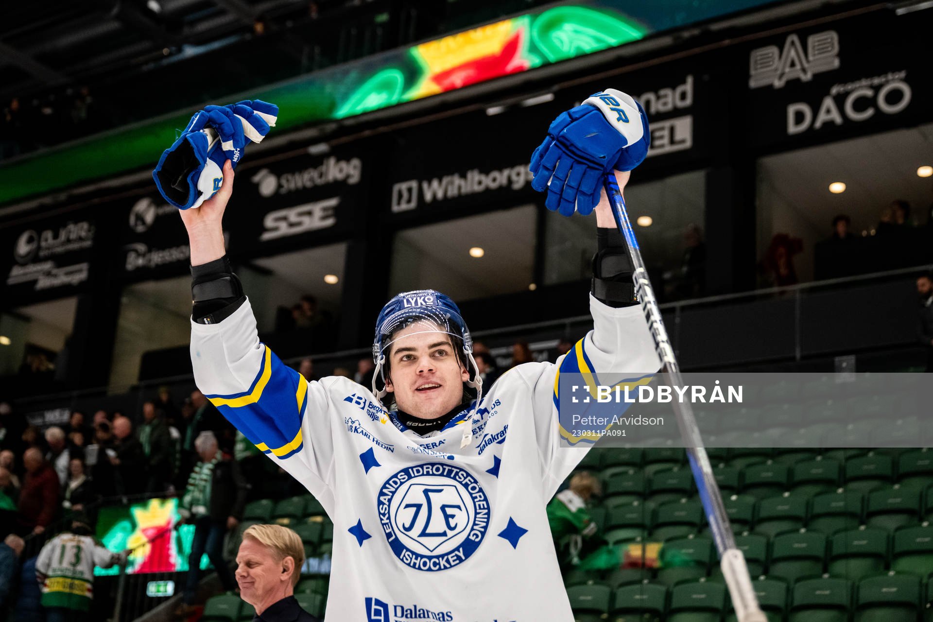 Leksands Lian Bichsel som gjorde det matchavgörande 1-2